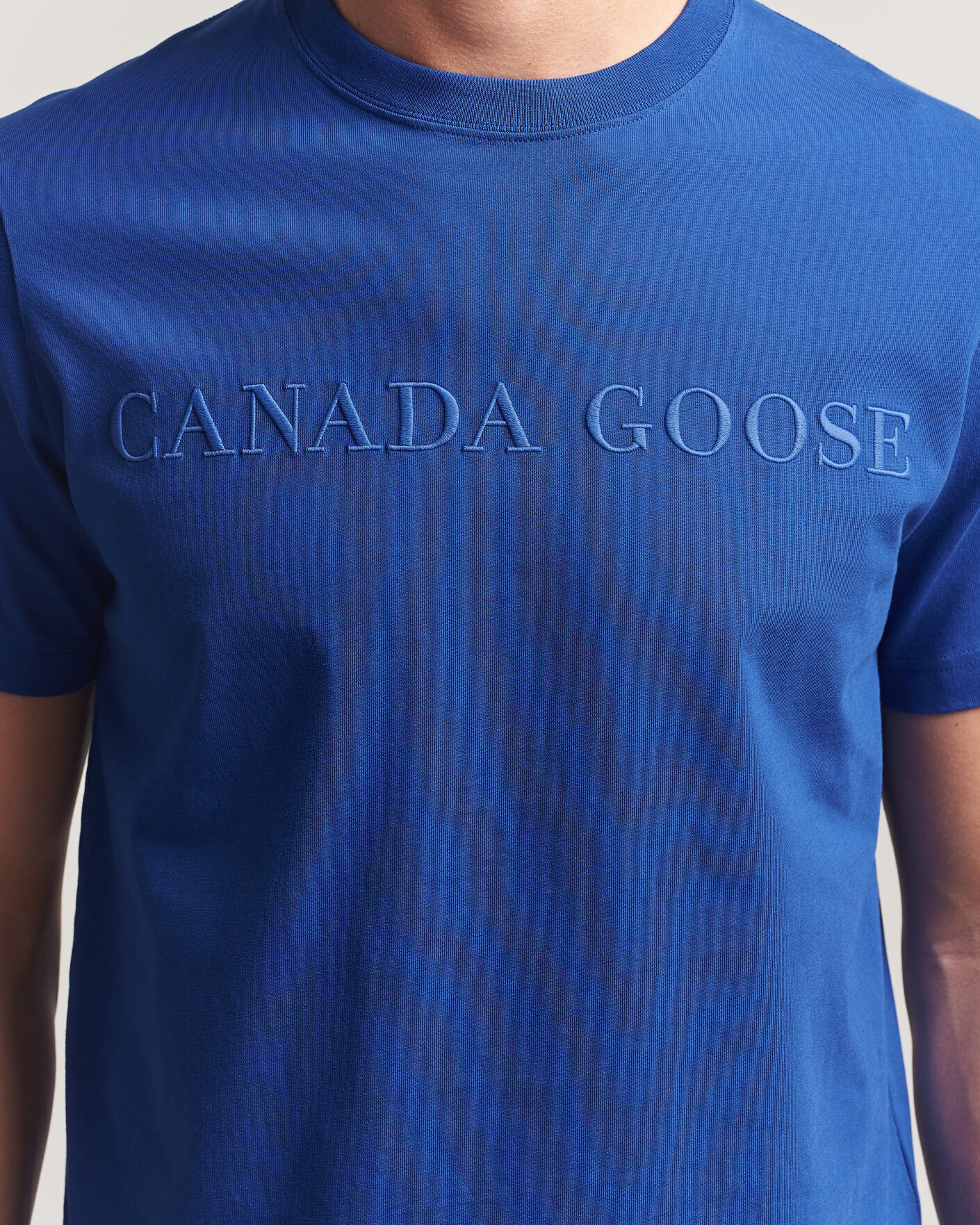 Homme | T-shirts | Canada Goose | Vantage Wordmark T-Shirt Azurite Blue