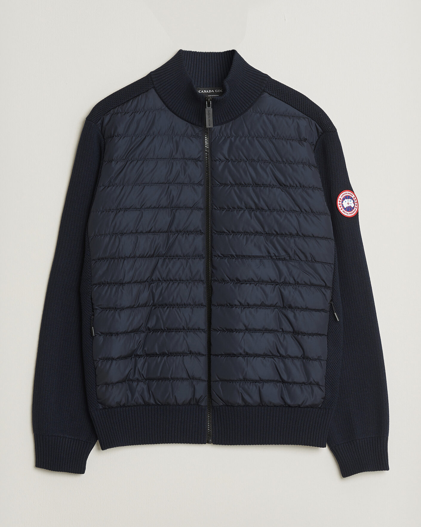 Heren | Jassen | Canada Goose | Hybridge Knit Jacket Nocturne