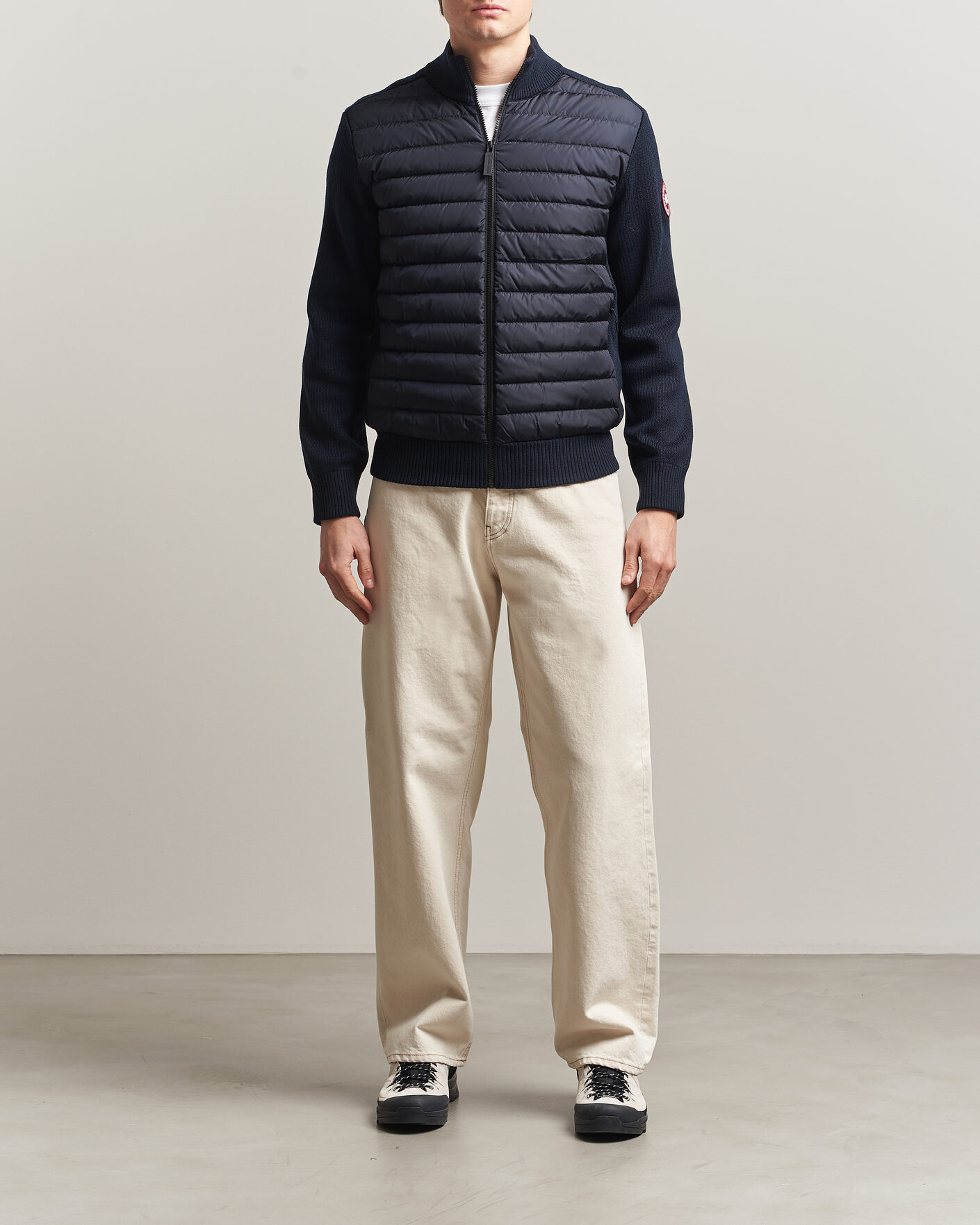 Heren | Jassen | Canada Goose | Hybridge Knit Jacket Nocturne