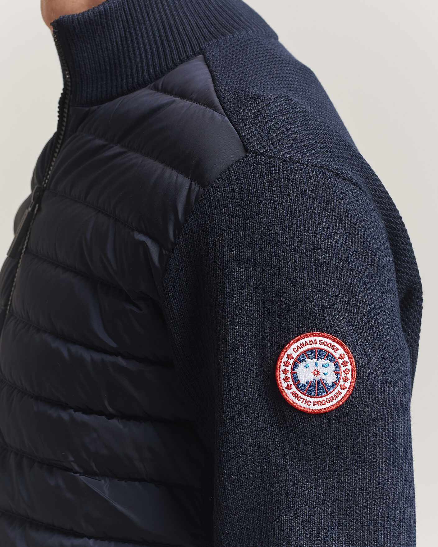 Heren | Jassen | Canada Goose | Hybridge Knit Jacket Nocturne
