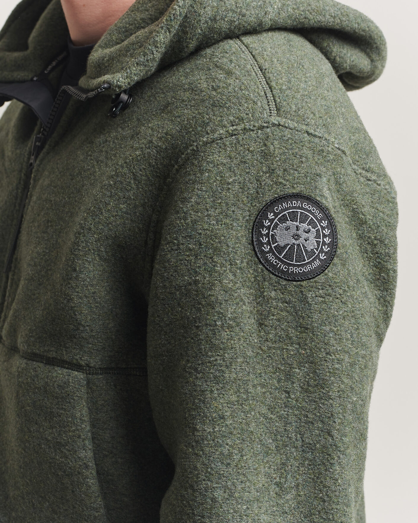 Homme | Manteaux Et Vestes | Canada Goose | BD Chillwack Fleece Bomber Moss Khaki