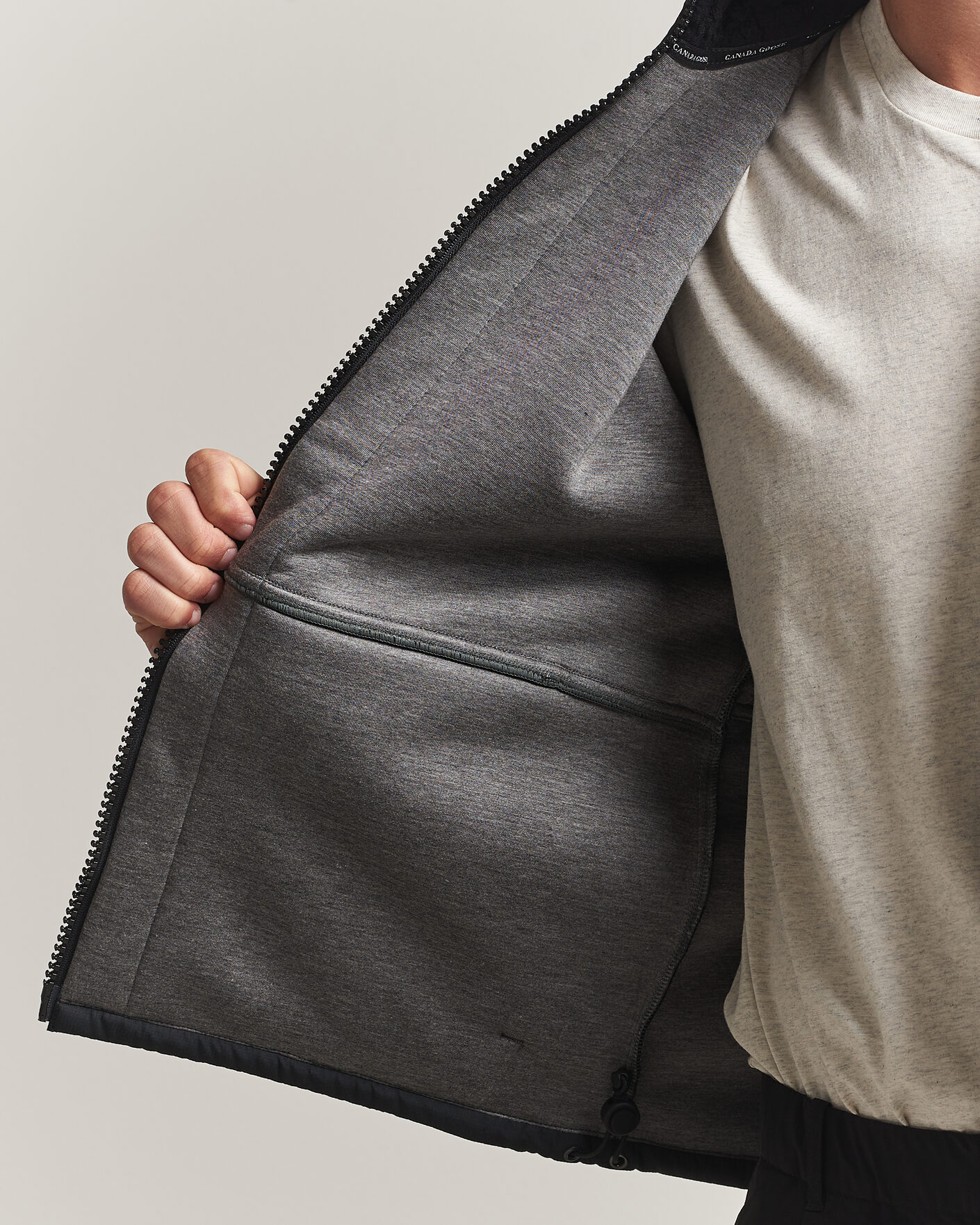 Heren | Jassen | Canada Goose | Black Label Westport Fleece Jacket Black