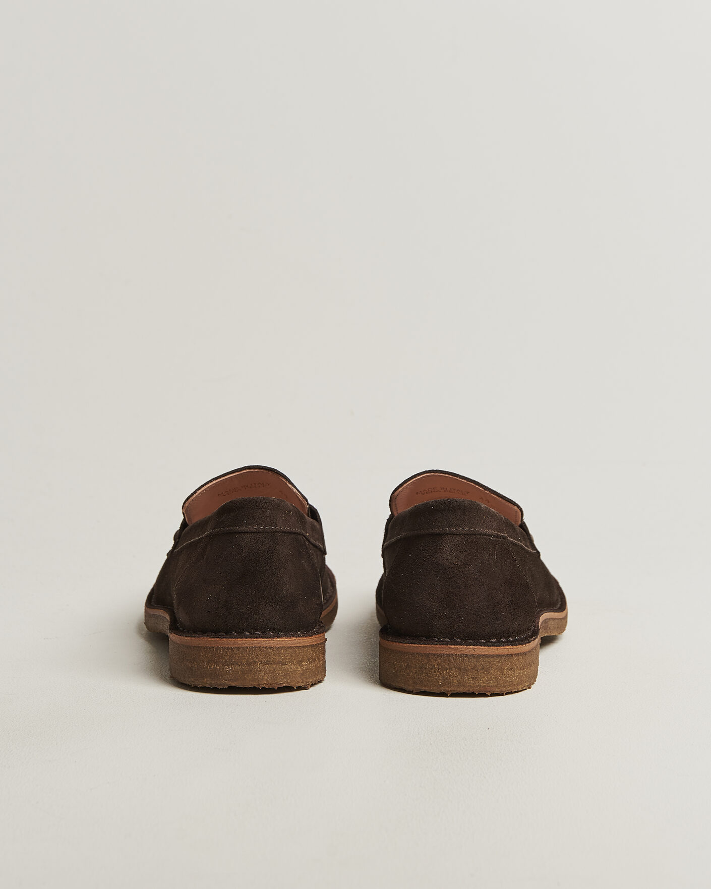 Heren | Instappers | Astorflex | Mokaflex Loafers Dark Brown Suede
