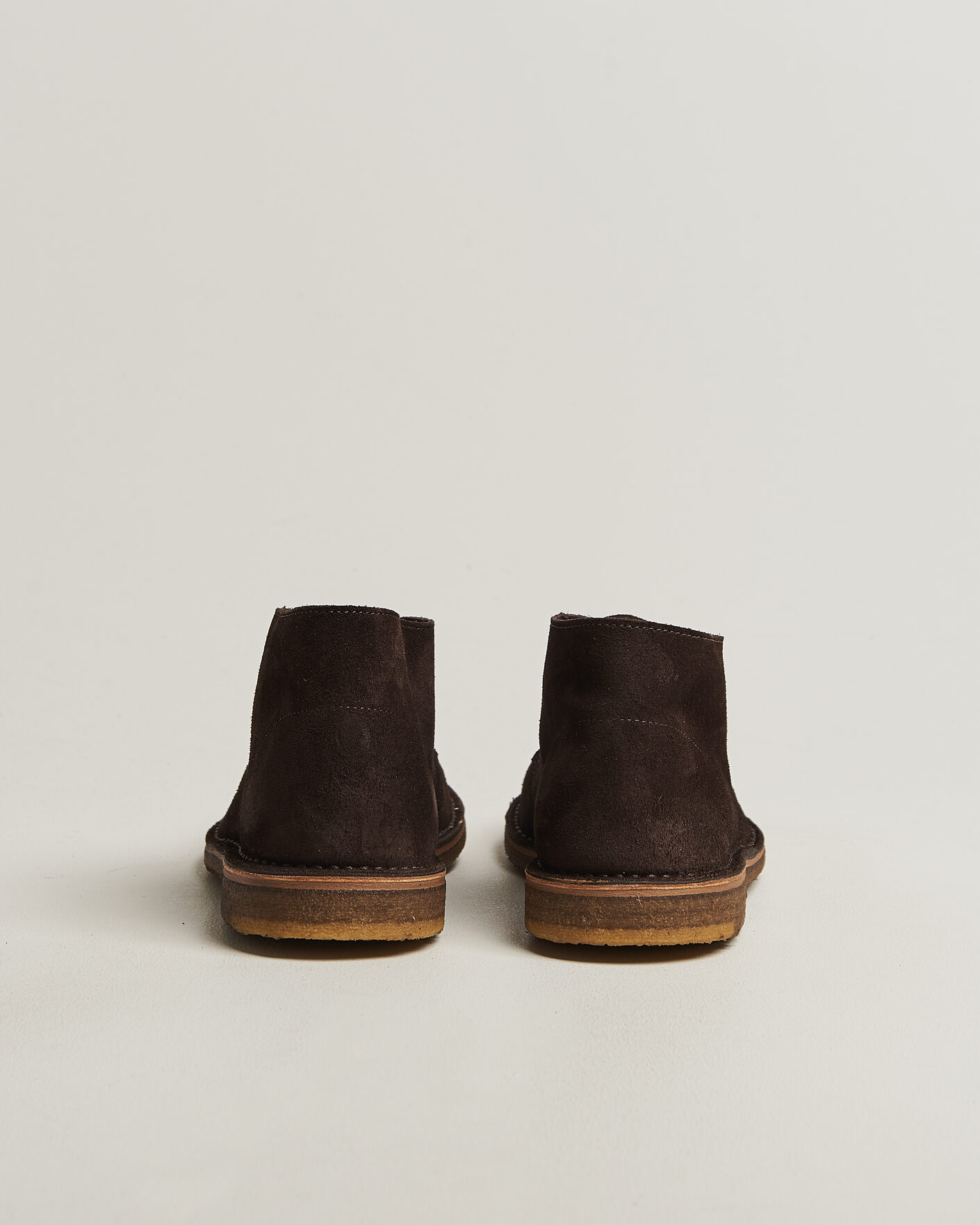 Heren | Laarzen | Astorflex | Montflex Chukka Boots Dark Brown Suede