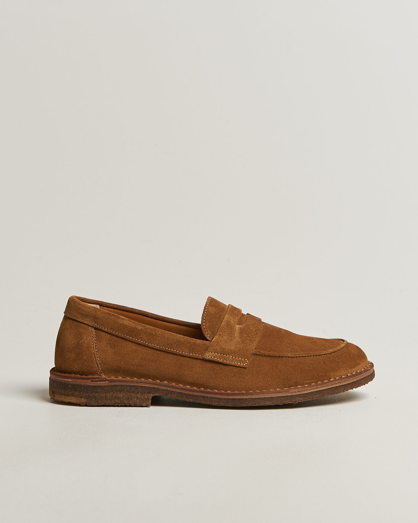 Heren | Instappers | Astorflex | Sadelflex Loafers Whiskey Suede