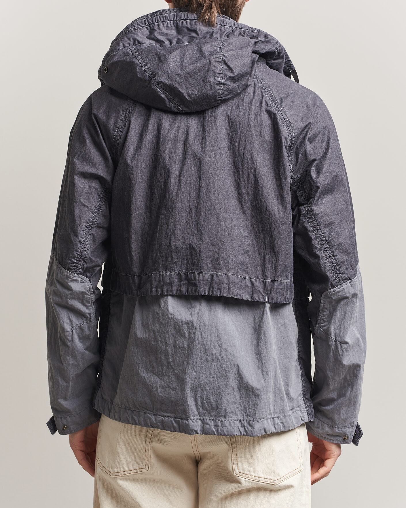 Homme | Manteaux Et Vestes | C.P. Company | 50 Fili Wax Hood Jacket Black