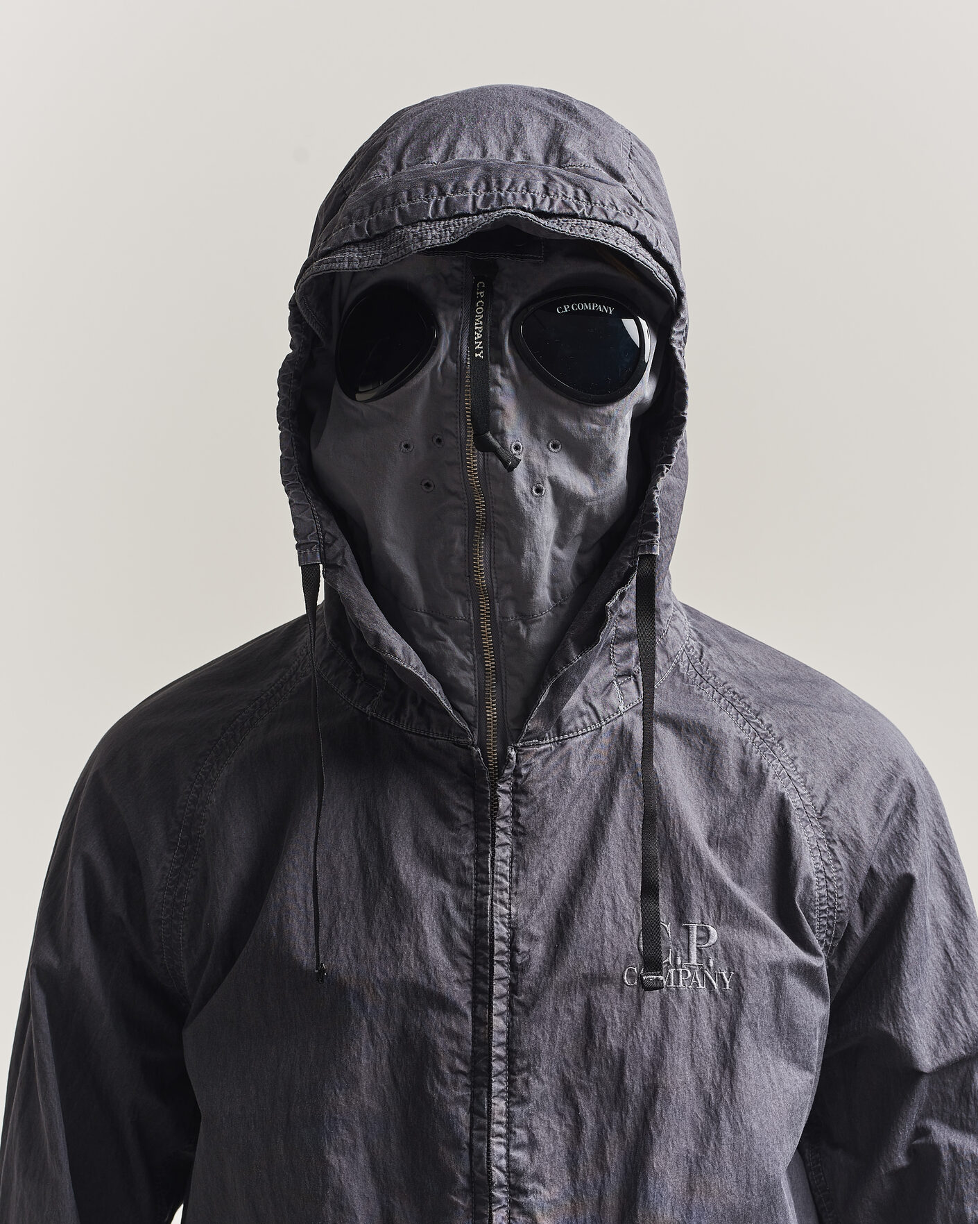 Heren | Jassen | C.P. Company | 50 Fili Wax Hood Jacket Black