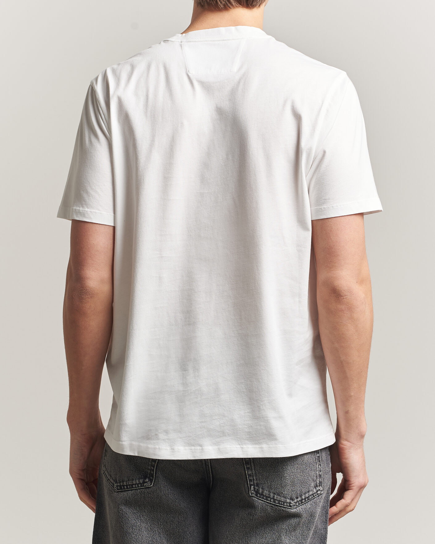 Heren | T-shirts | C.P. Company | Short Sleeve Small Logo T-Shirt White