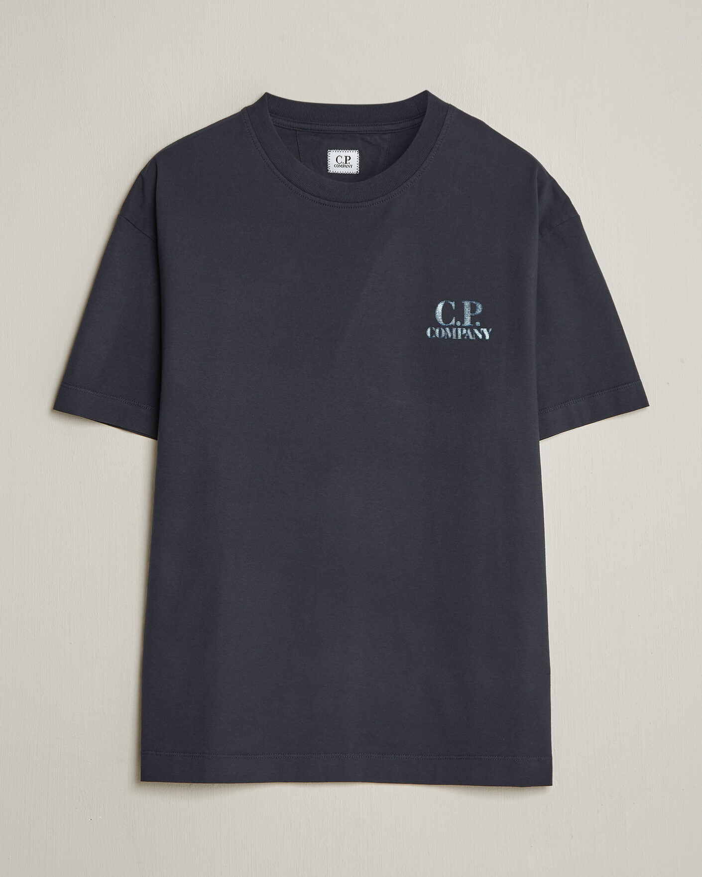 Heren | T-shirts | C.P. Company | Short Sleeve Back Print T-Shirt Navy