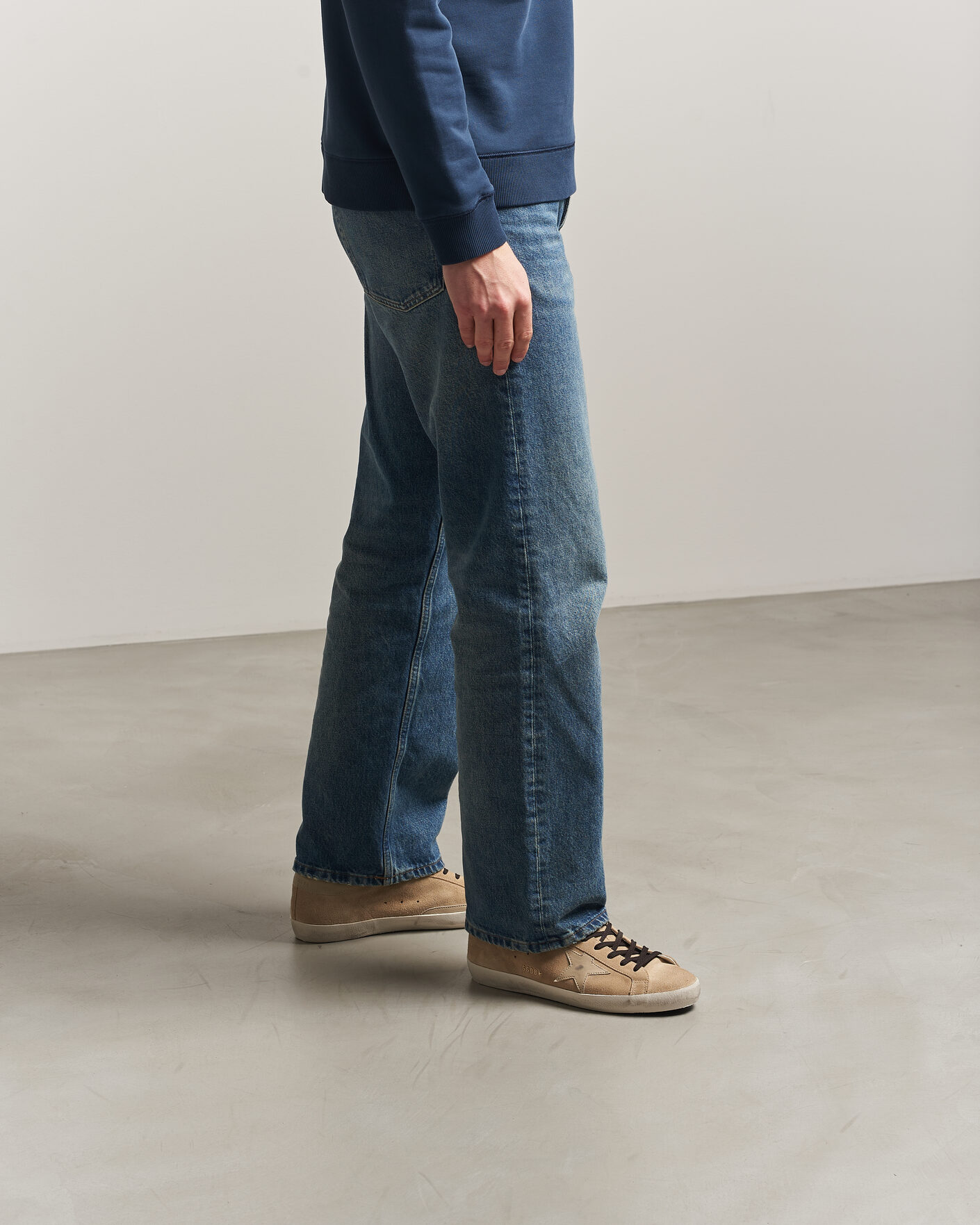Homme | Baskets | Golden Goose | Super-Star Sneakers Beige