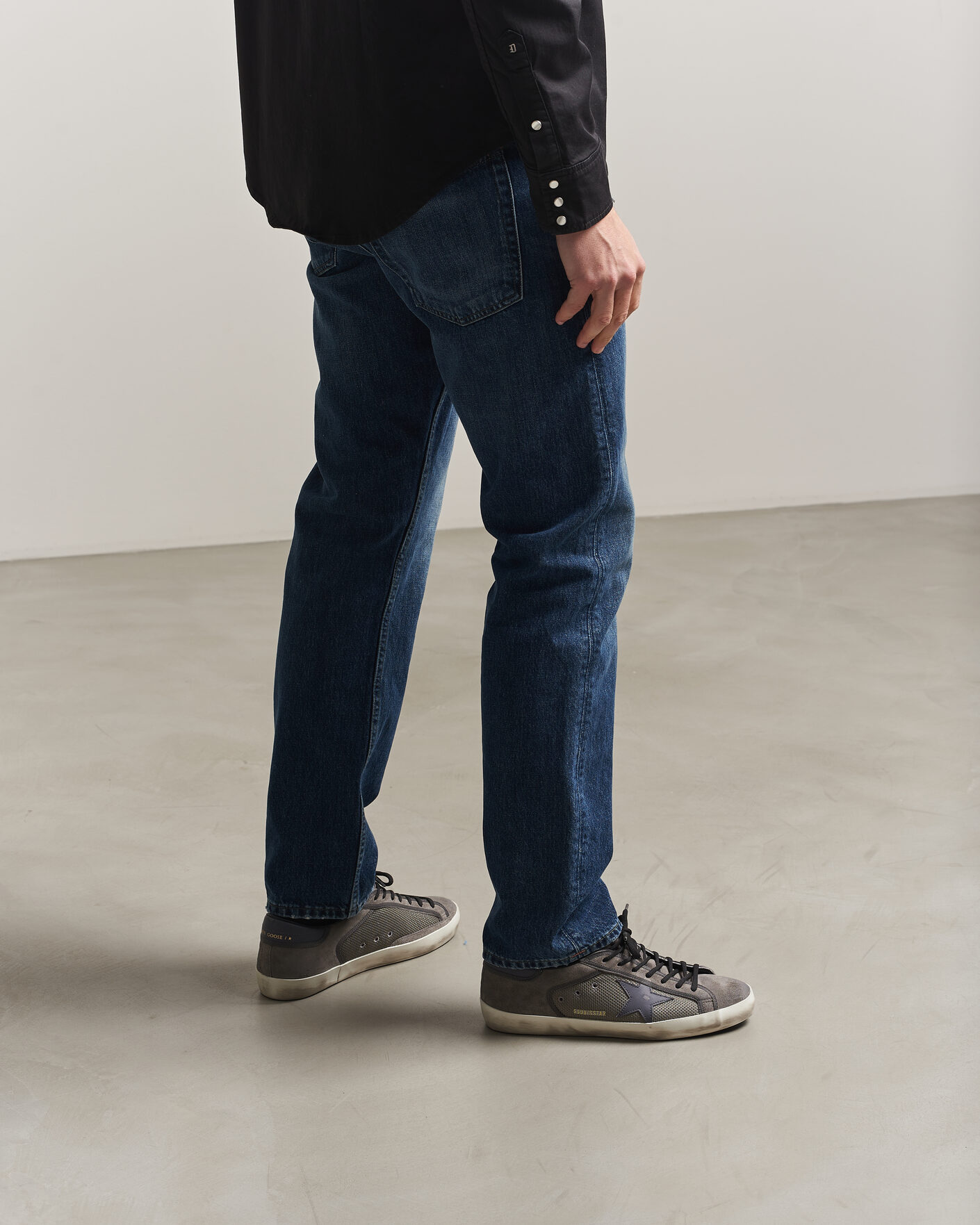 Heren | Sneakers | Golden Goose | Super-Star Sneakers Dark Grey