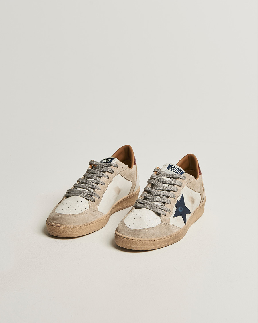 Heren | Sneakers | Golden Goose | Ball Star Sneakers White/Beige