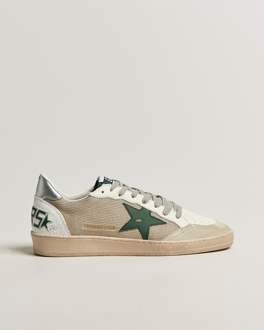 Heren | Sneakers | Golden Goose | Ball Star Sneakers White/Green