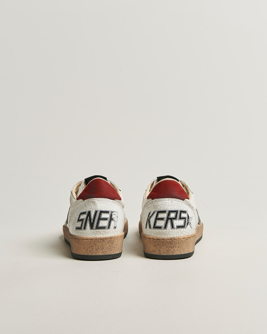 Homme | Baskets | Golden Goose | Ball Star Sneakers White/Red