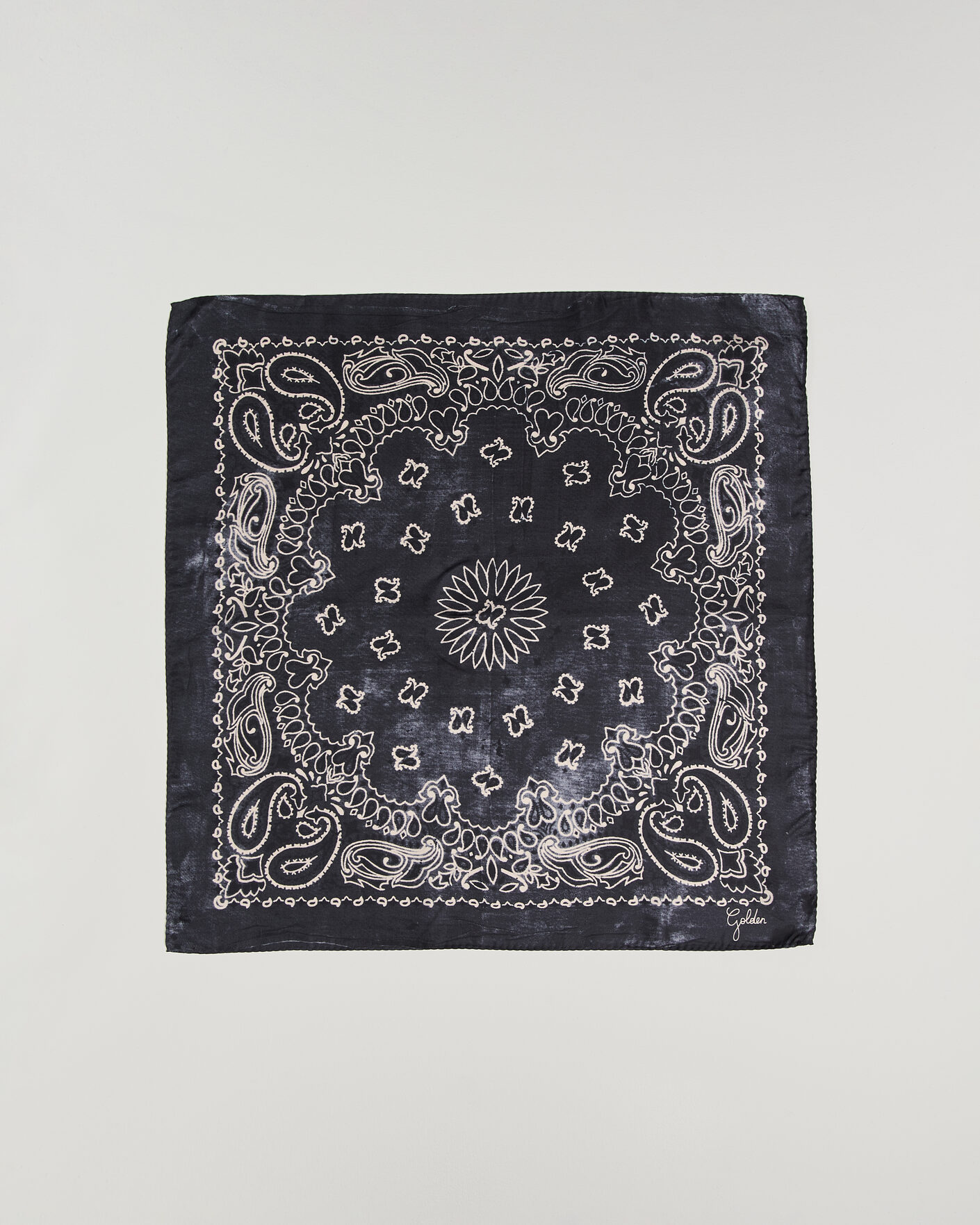 Homme | Pochettes De Costume | Golden Goose | Paisley Silk Bandana  Antracite