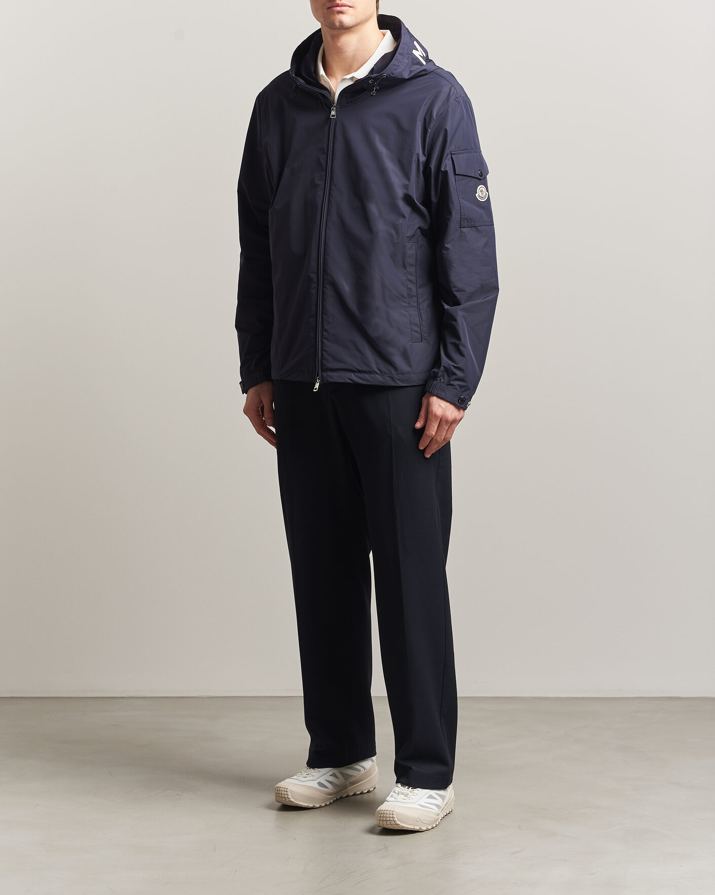 Homme | Manteaux Et Vestes | Moncler | Sassiere Hooded Jacket Navy