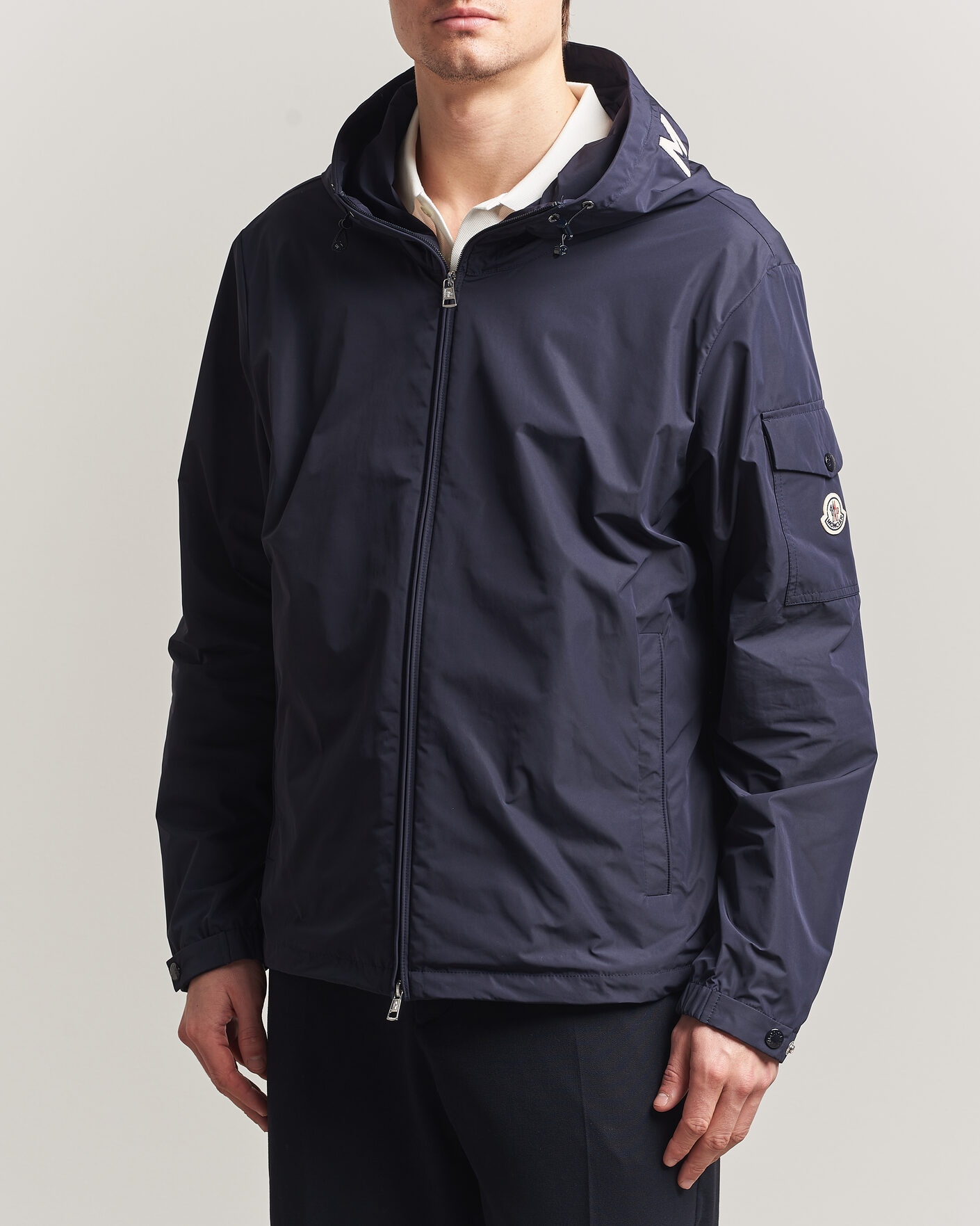 Homme | Manteaux Et Vestes | Moncler | Sassiere Hooded Jacket Navy