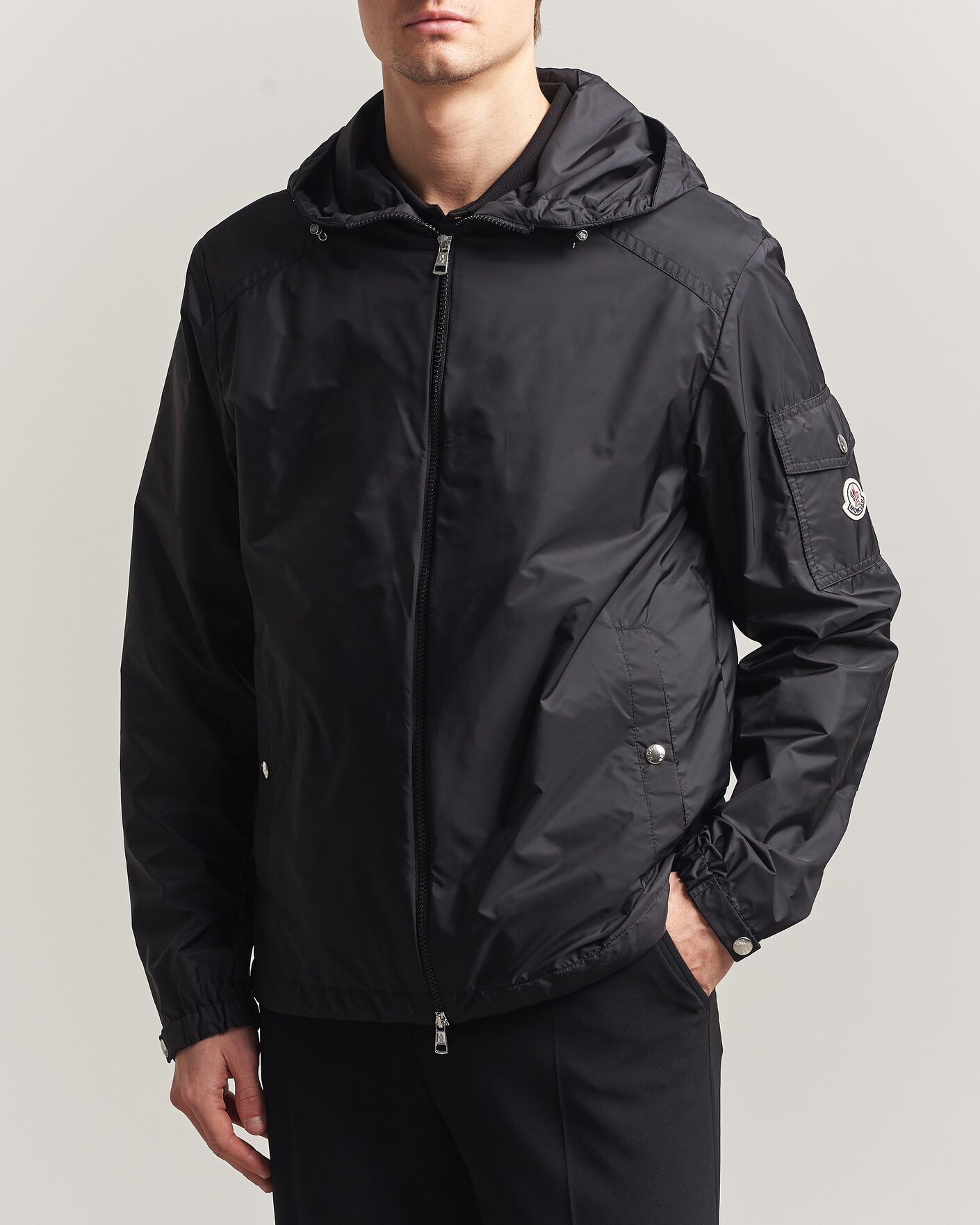 Heren | Jassen | Moncler | Etiache Hooded Jacket Black