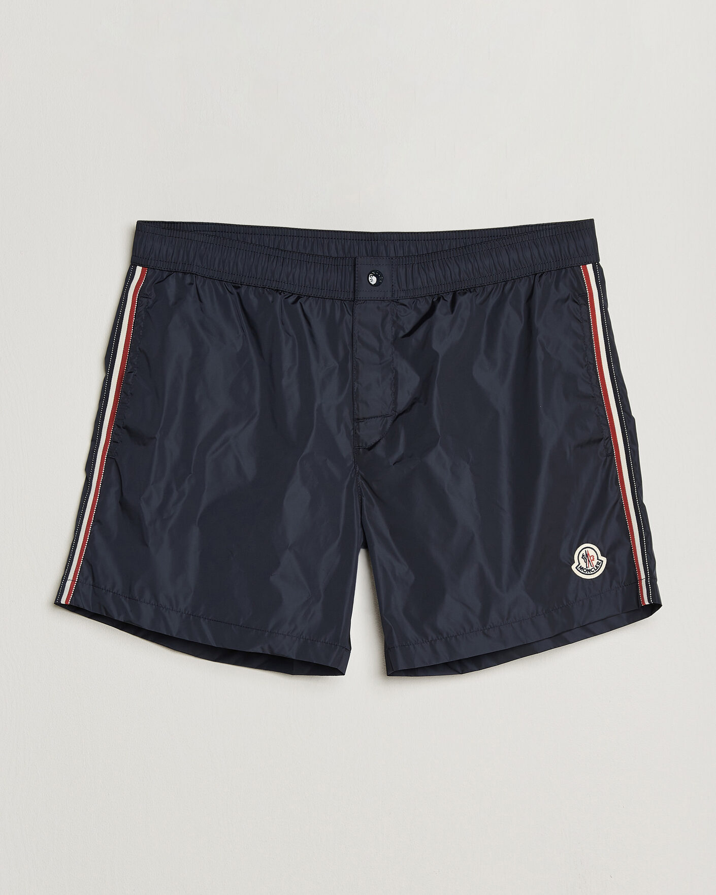Homme | Maillots De Bain | Moncler | Contrast Band Swim Shorts Navy