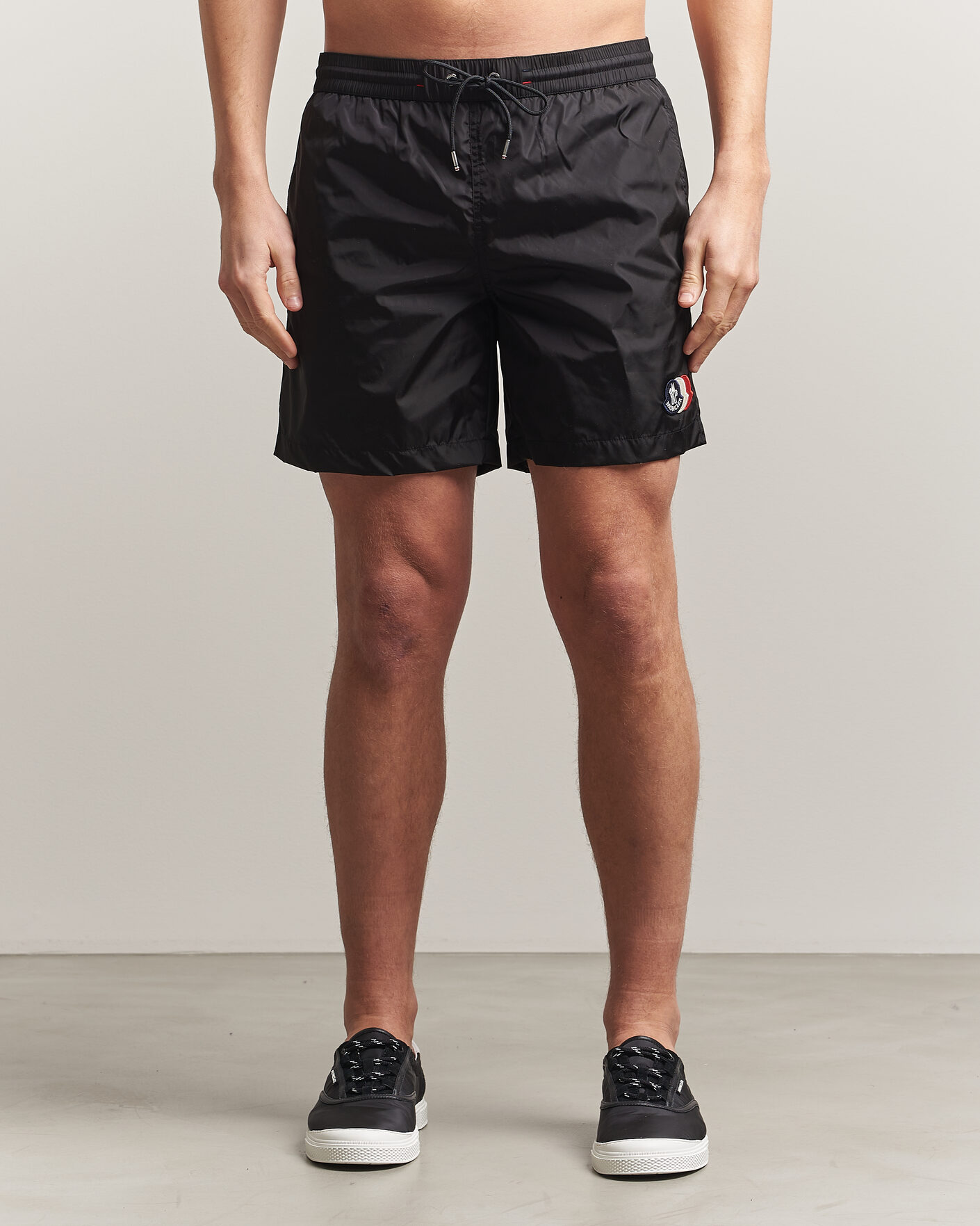 Homme | Maillots De Bain | Moncler | Tricolore Logo Swim Shorts Black