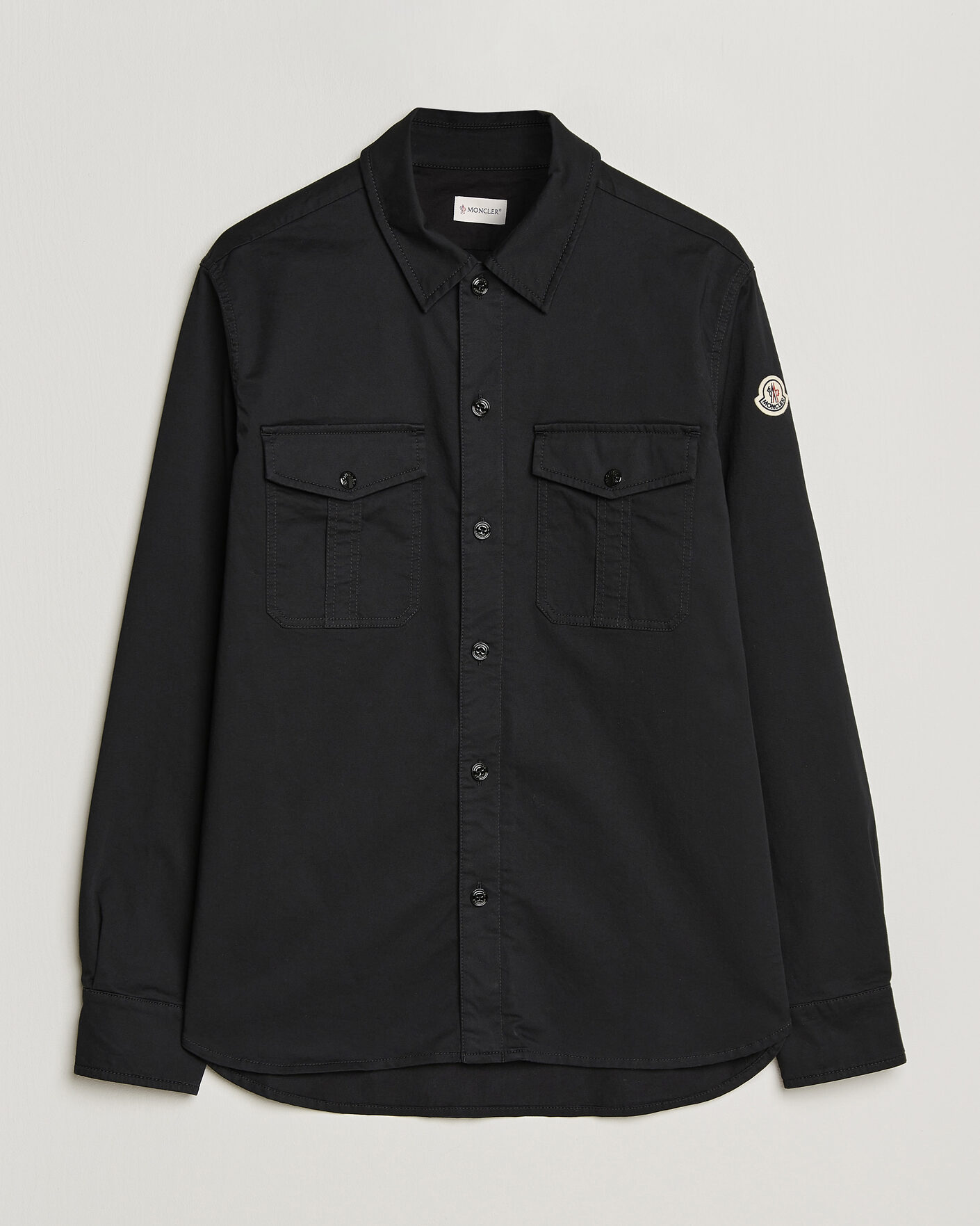 Homme | Chemises | Moncler | Double Pocket Overshirt Black