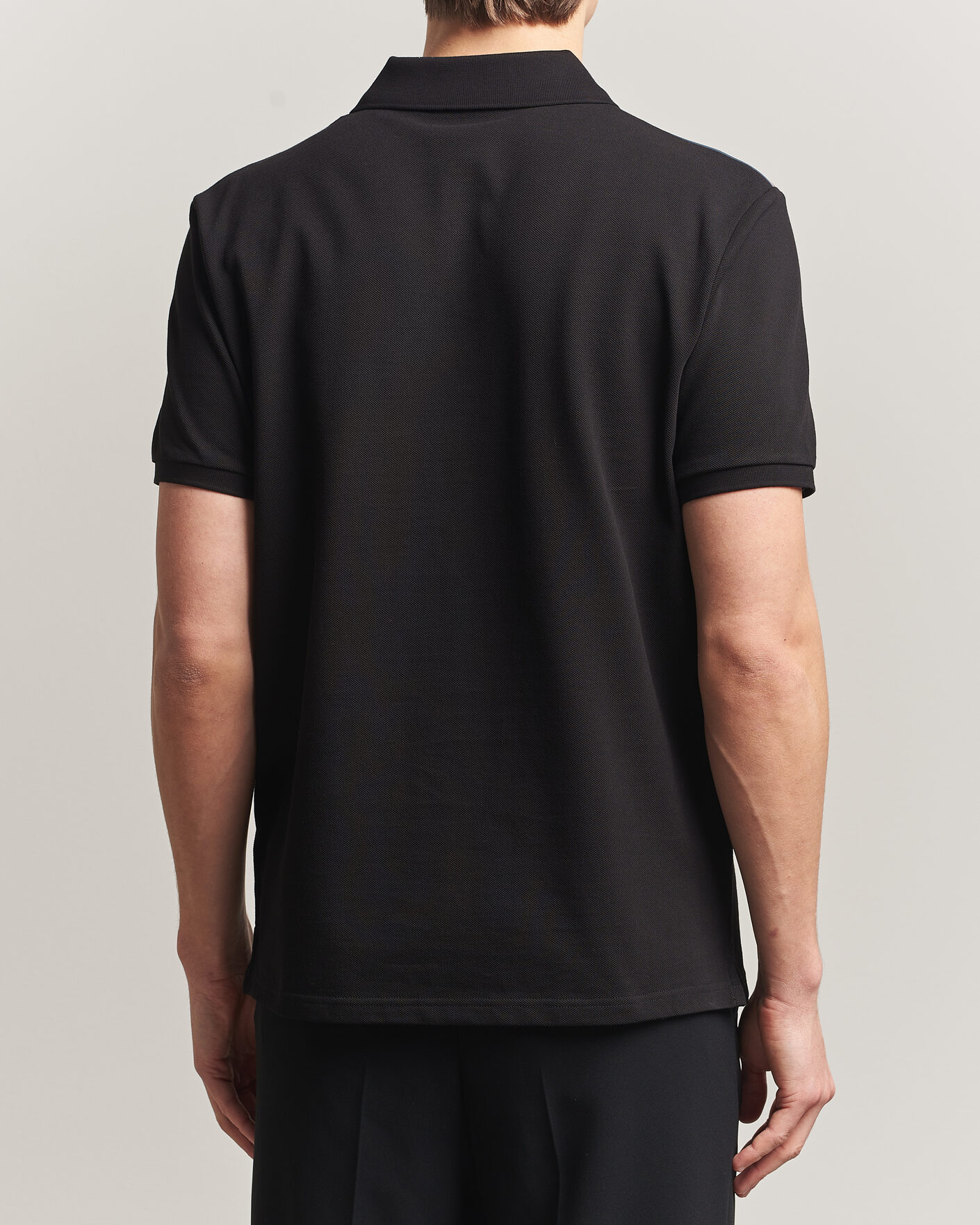 Homme | Polos | Moncler | Tricolore Shoulder Polo Black