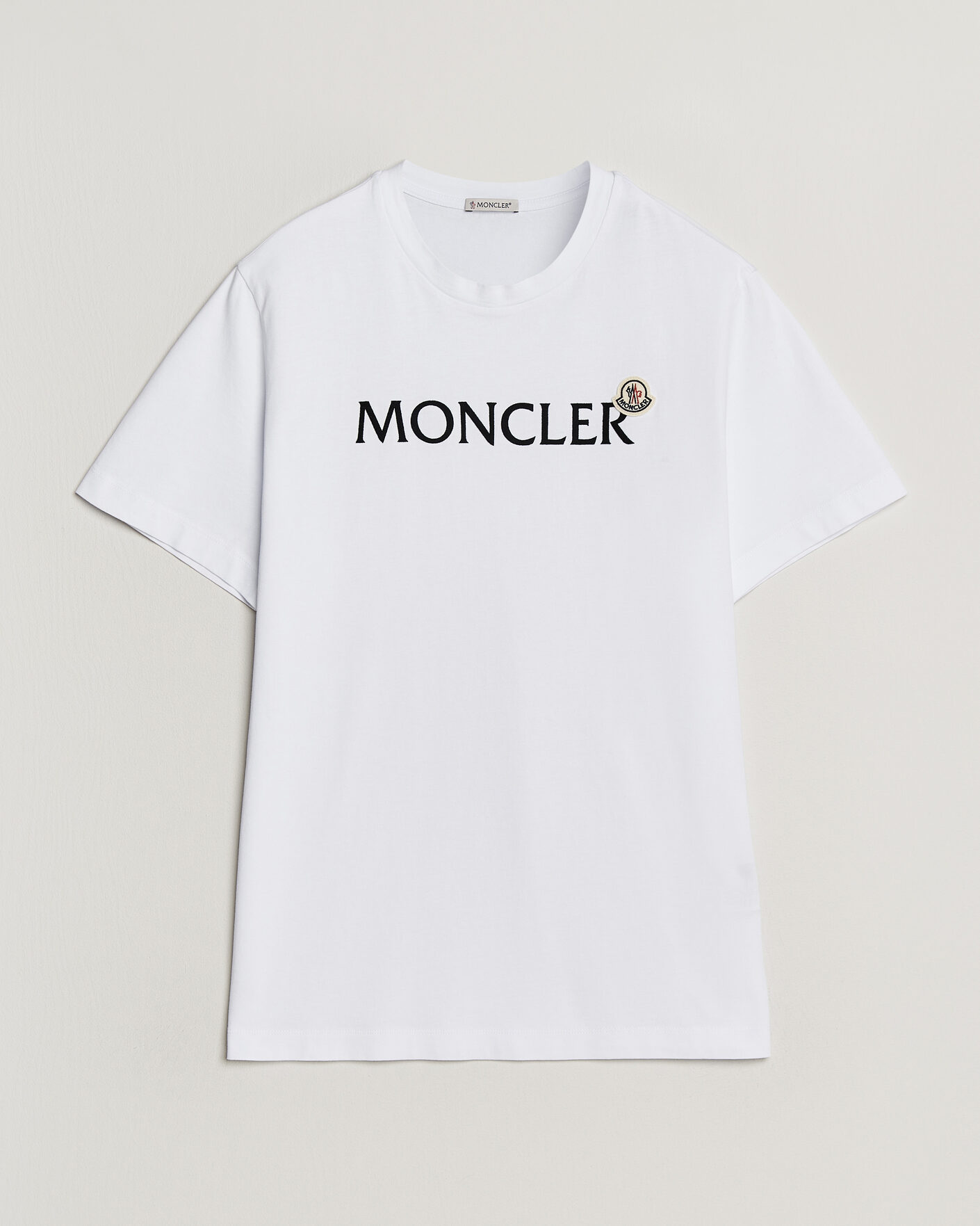 Homme | T-shirts | Moncler | Lettering Logo T-Shirt White
