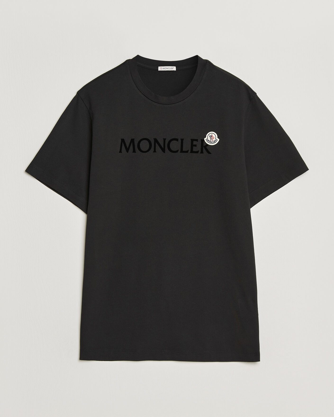 Homme | T-shirts | Moncler | Lettering Logo T-Shirt Black