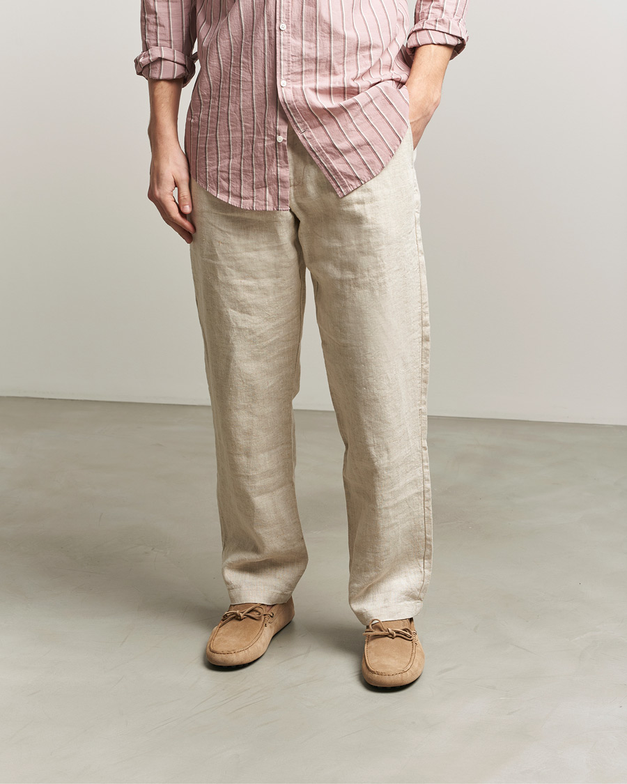 Homme | Mocassins | Tod's | Lacetto Gommino Carshoe Beige Suede