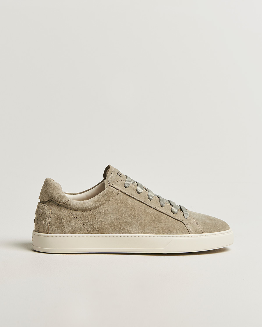 Heren | Sneakers | Tod's | Cassetta Lacciata Sneaker Sage Suede