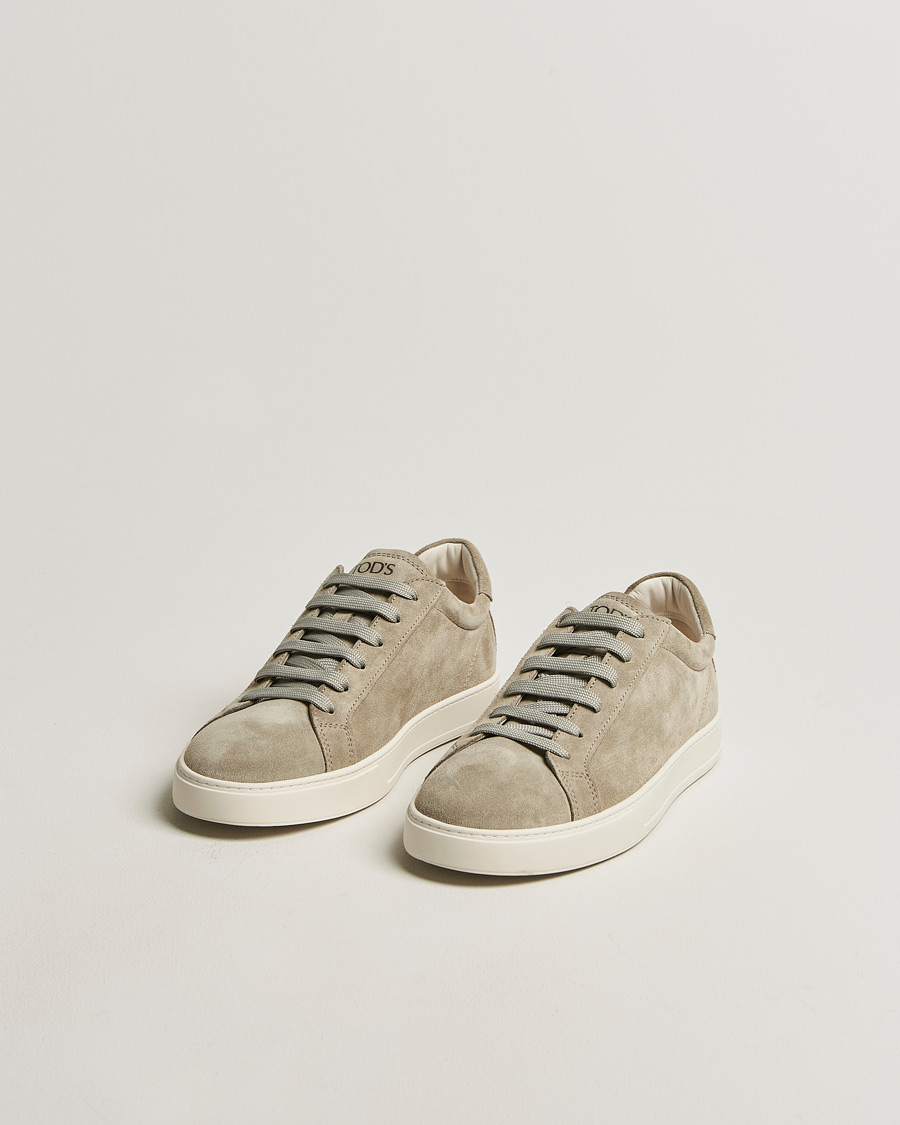 Heren | Sneakers | Tod's | Cassetta Lacciata Sneaker Sage Suede