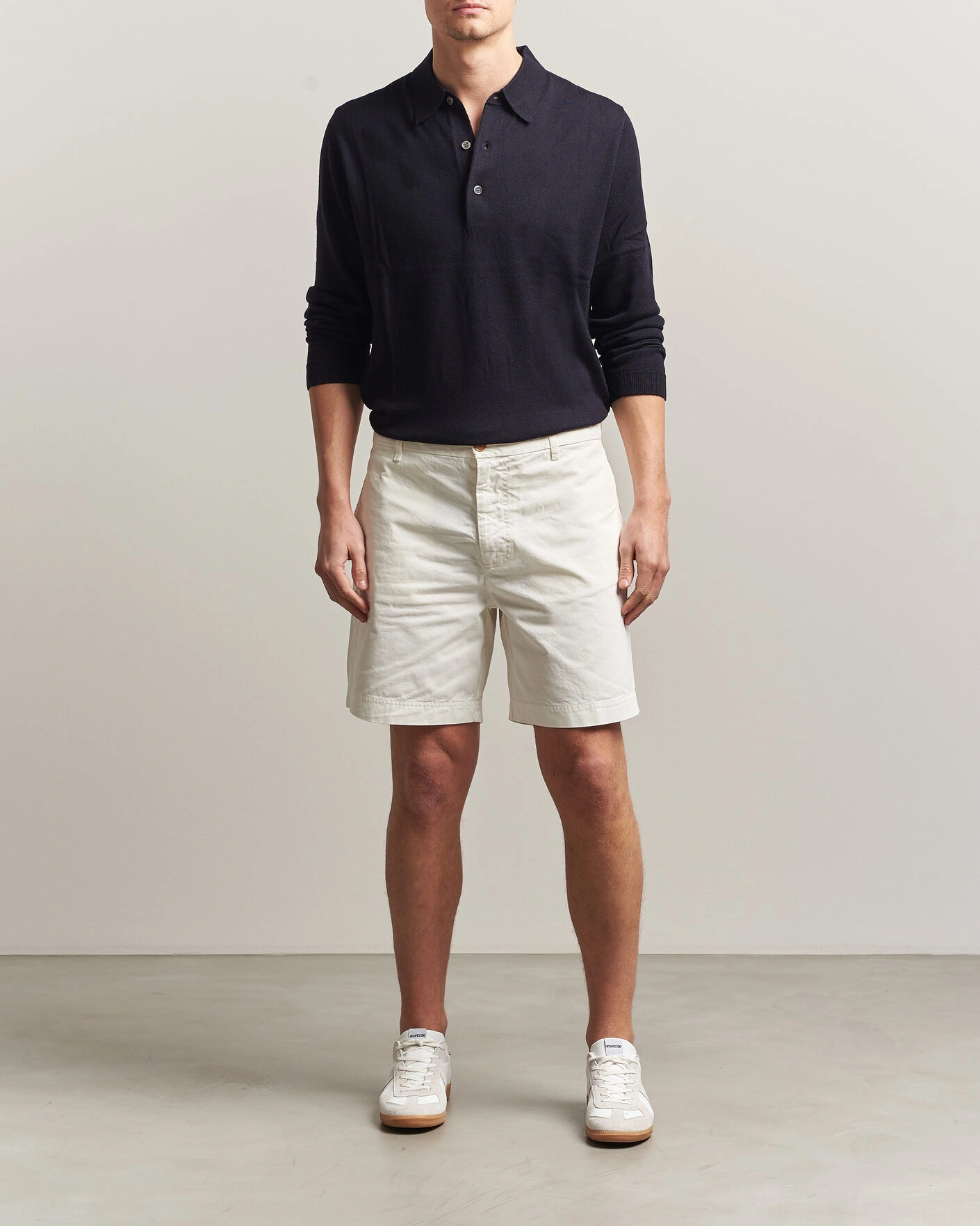 Heren | Korte broek | Morris | Original Chino Shorts Off White