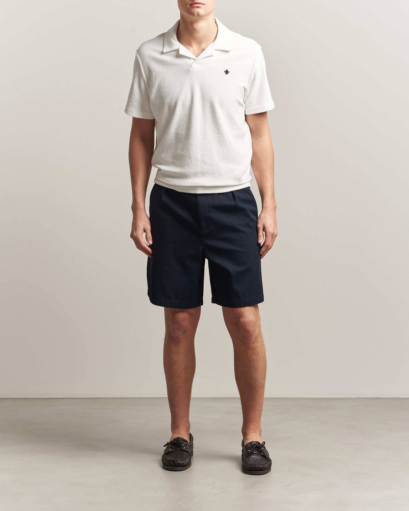 Homme | Polos | Morris | Delon Terry Shirt Off White