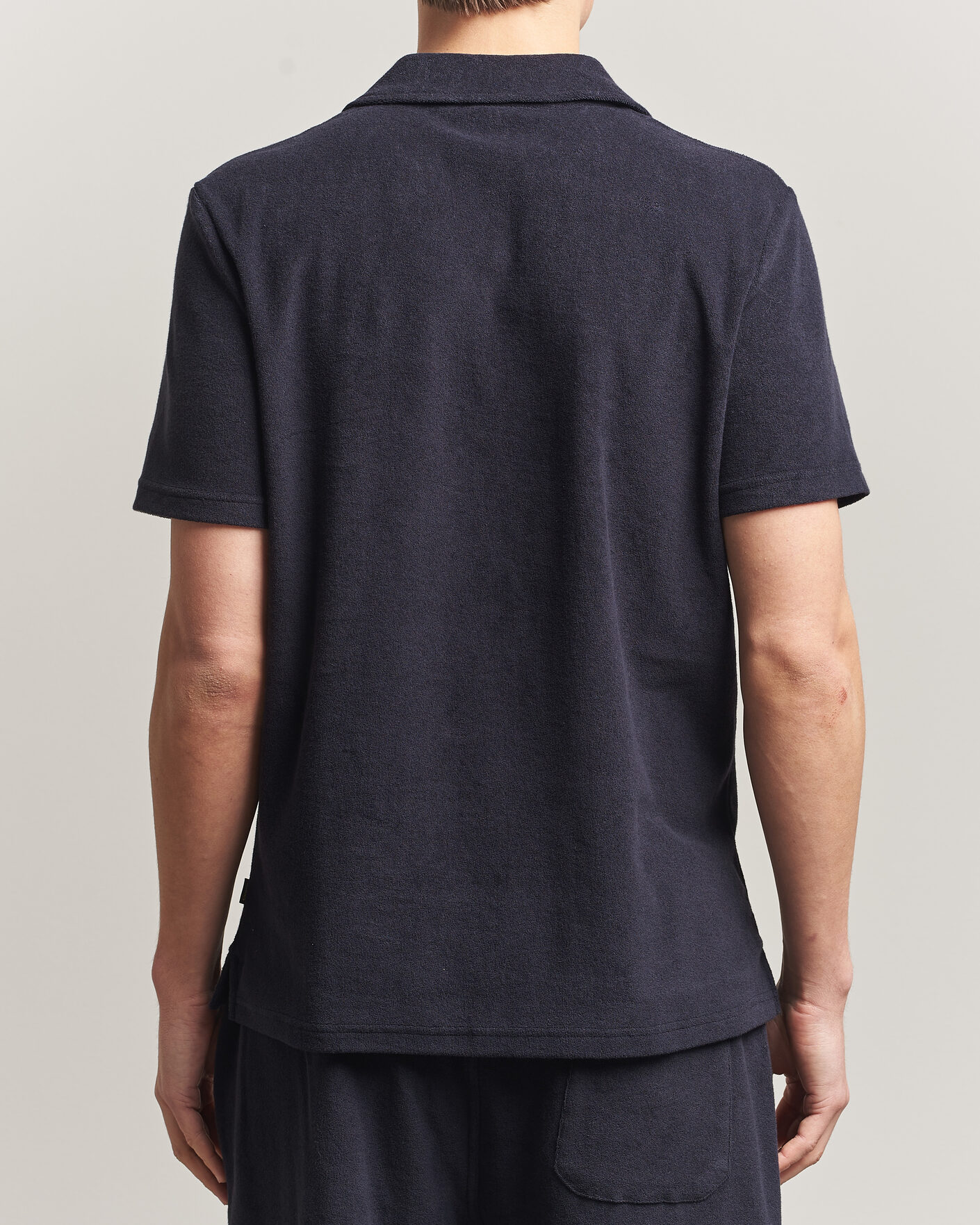 Heren | Polo's | Morris | Delon Terry Shirt Navy