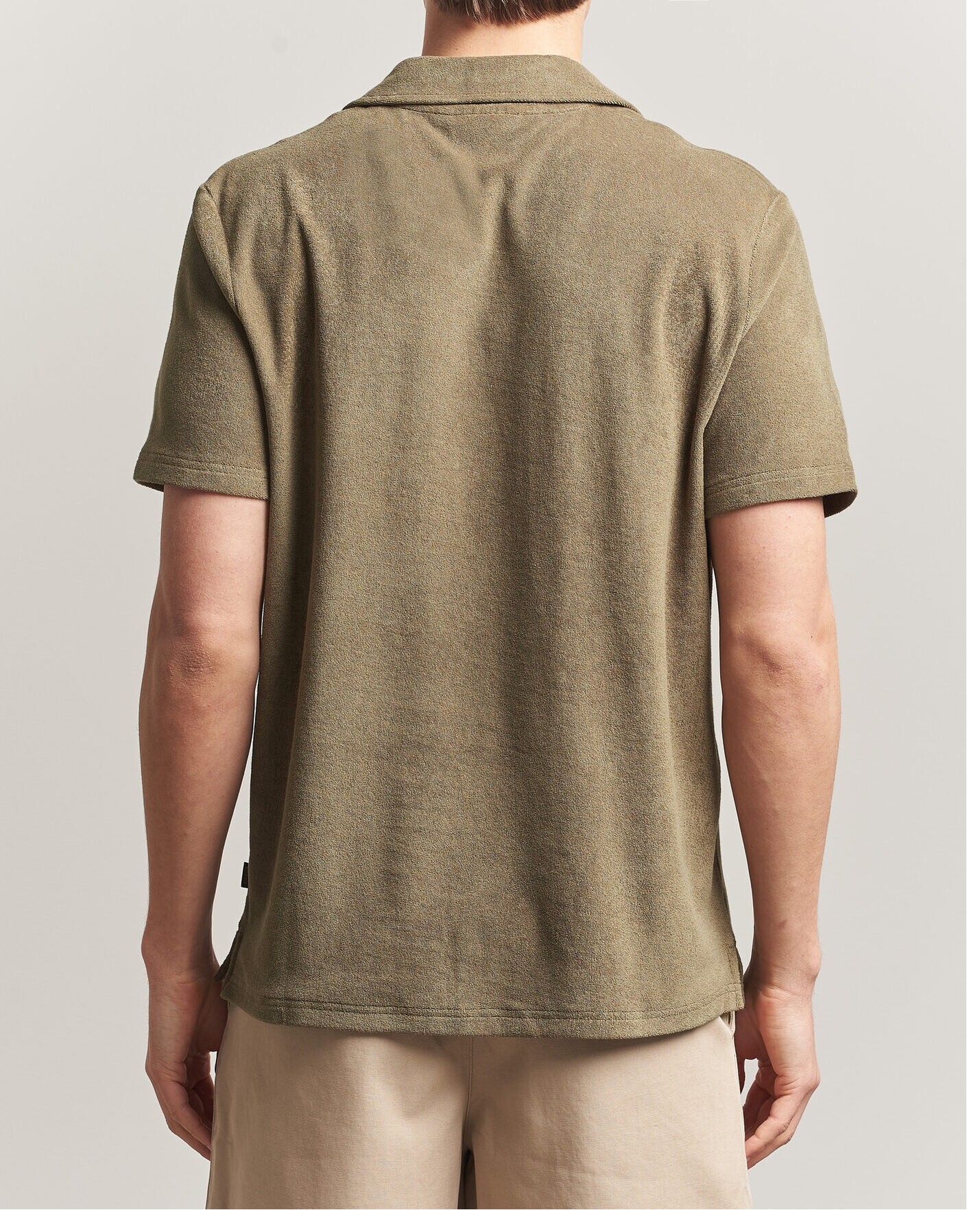 Homme | Polos | Morris | Delon Terry Shirt Olive