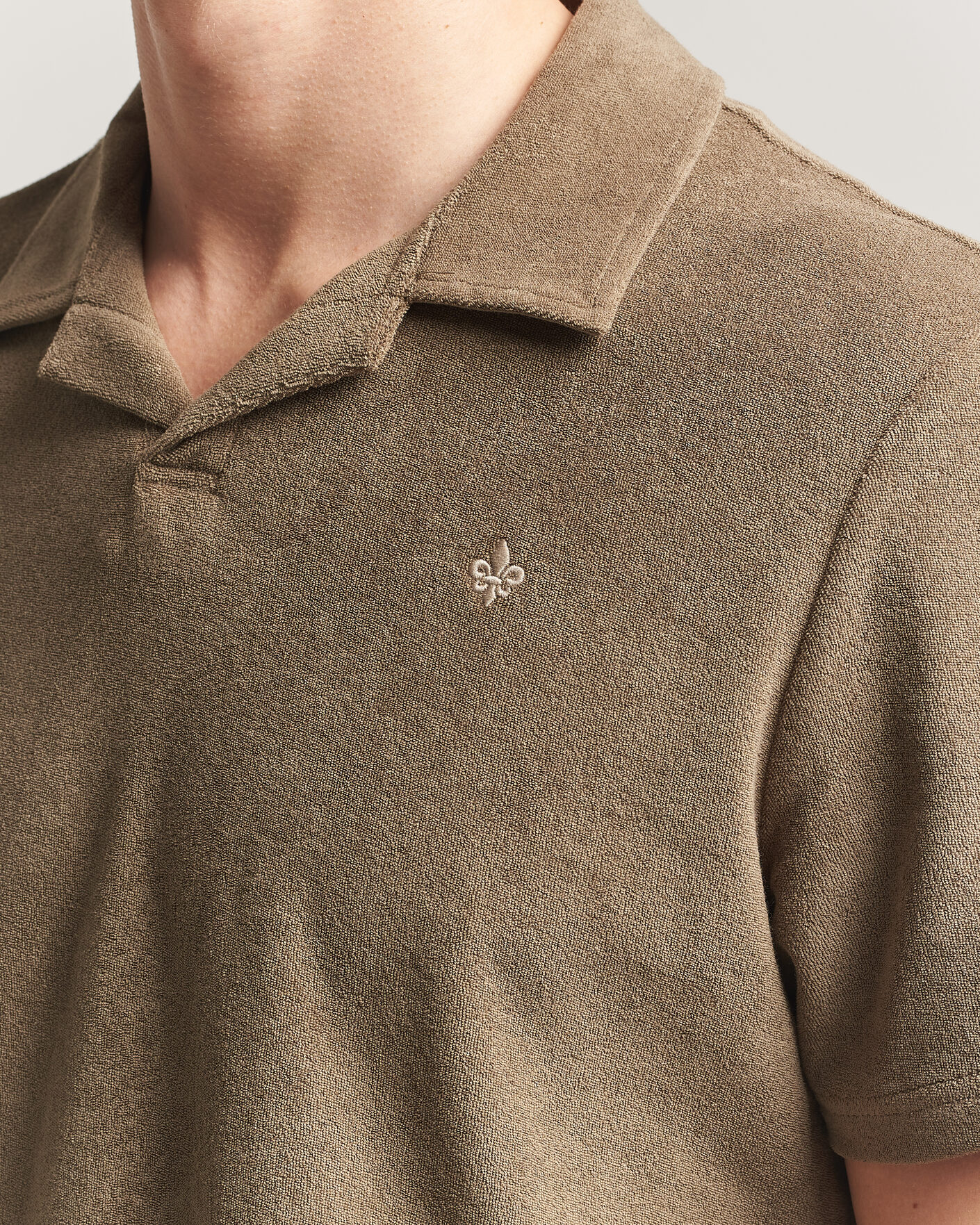 Homme | Polos | Morris | Delon Terry Shirt Olive