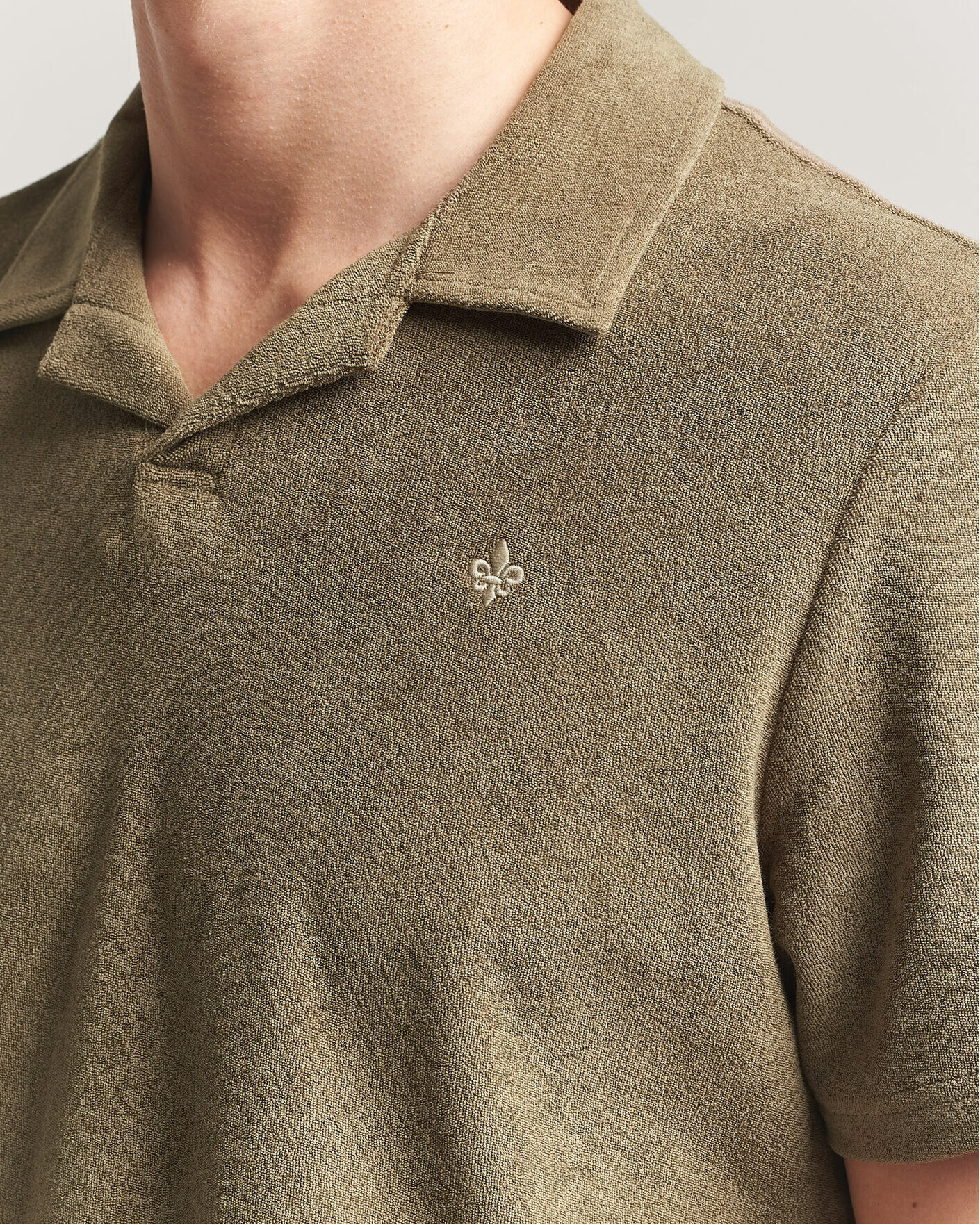 Homme | Polos | Morris | Delon Terry Shirt Olive