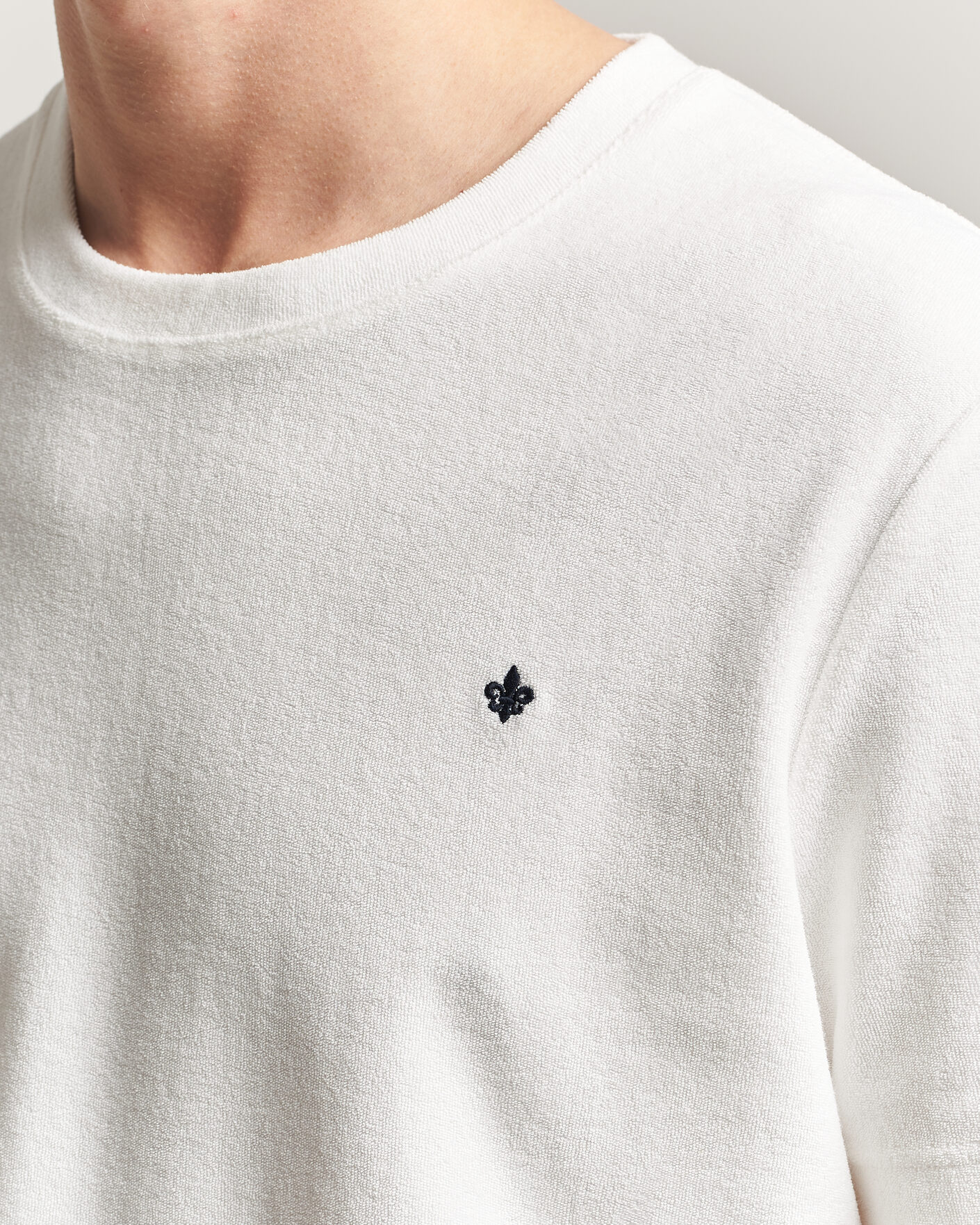 Homme | T-shirts | Morris | Delon Terry Tee Off White