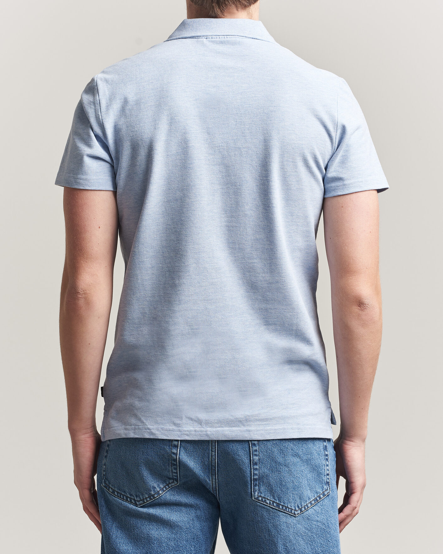 Heren | Polo's | Morris | Dylan Pique Light Blue