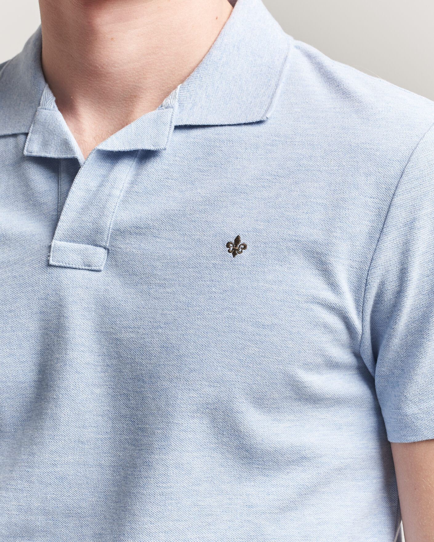 Heren | Polo's | Morris | Dylan Pique Light Blue