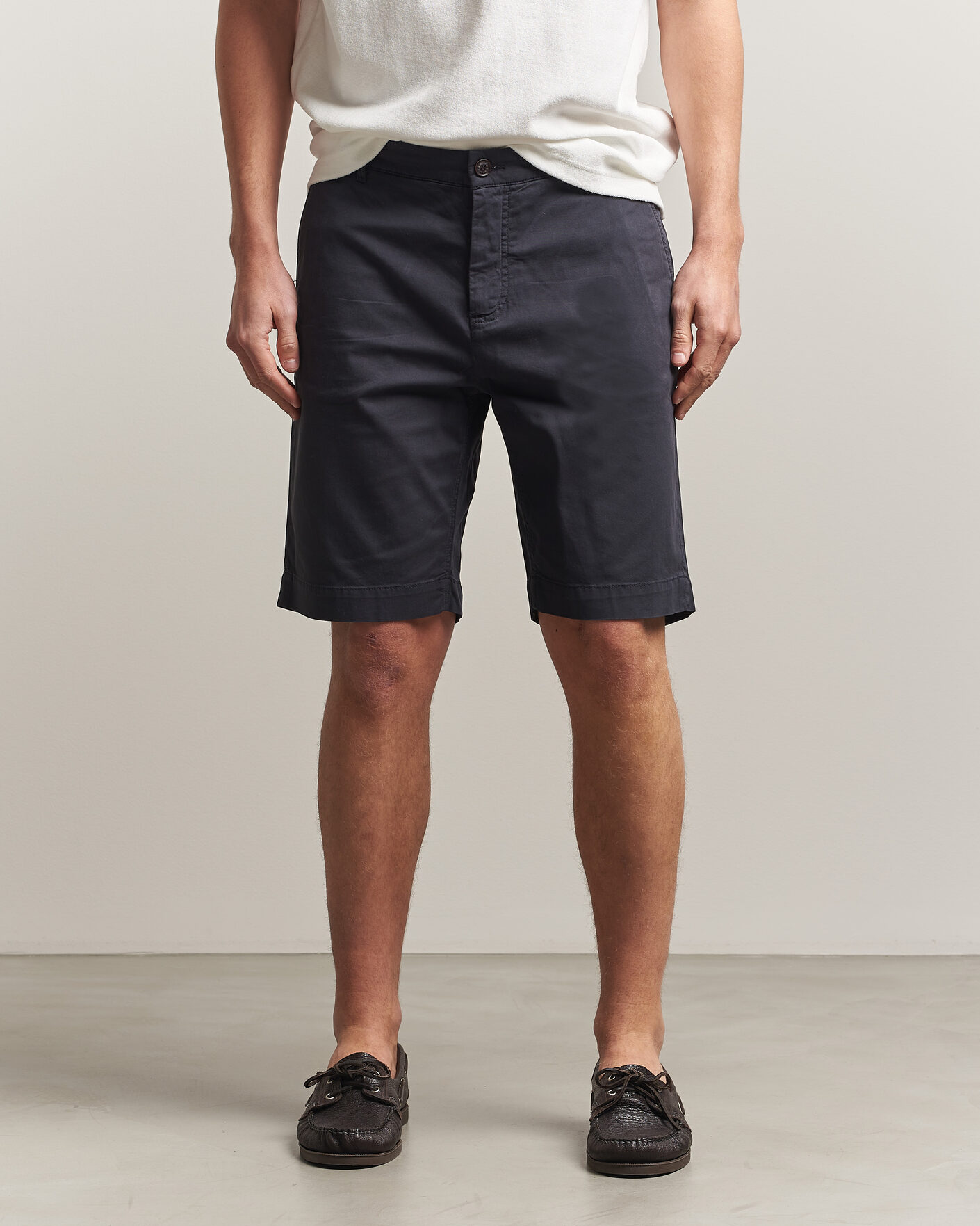 Homme | Shorts | Morris | Jeffery Summer Chinos Shorts Navy
