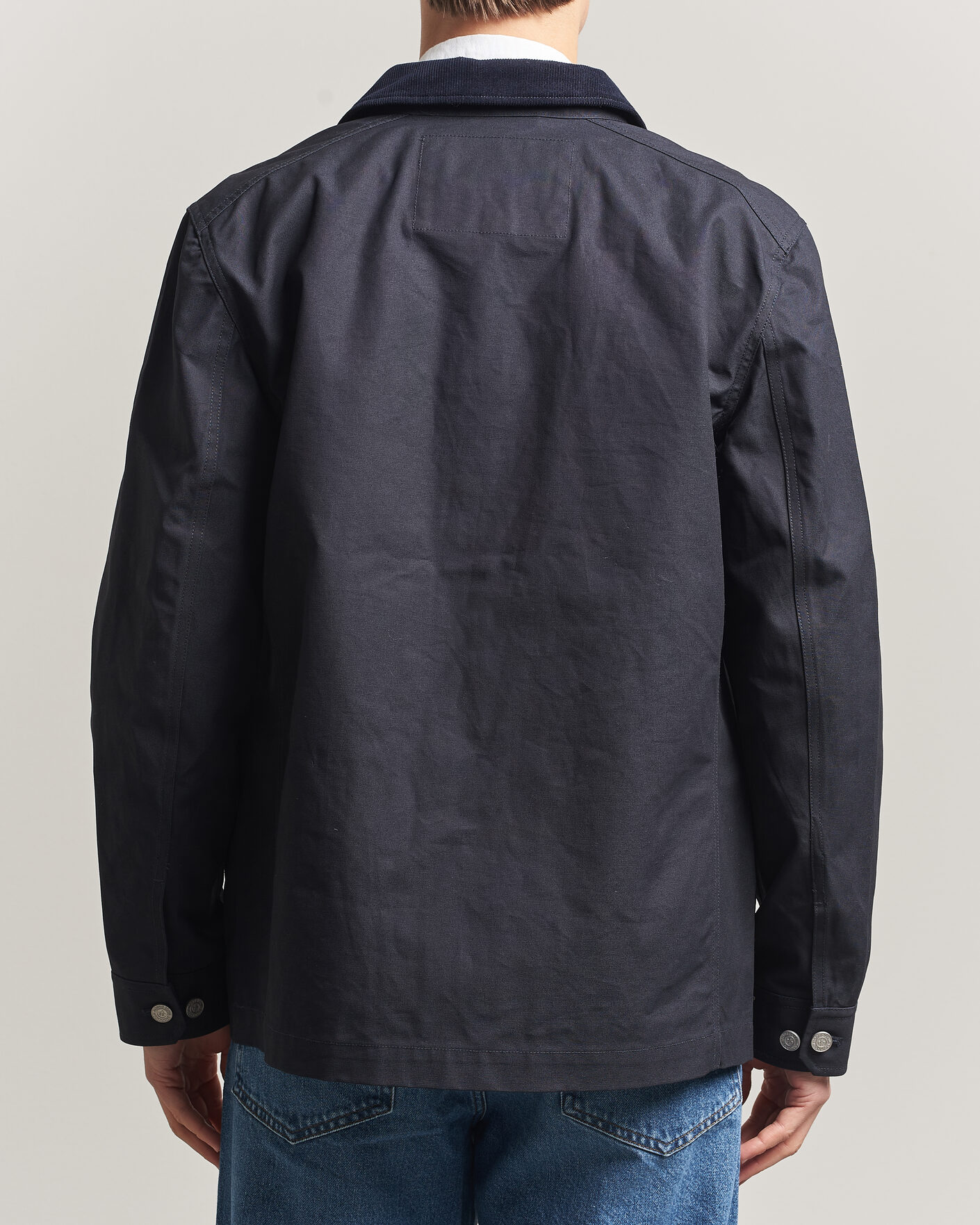 Homme | Manteaux Et Vestes | Morris | Belmont Wax Shirt Jacket Navy