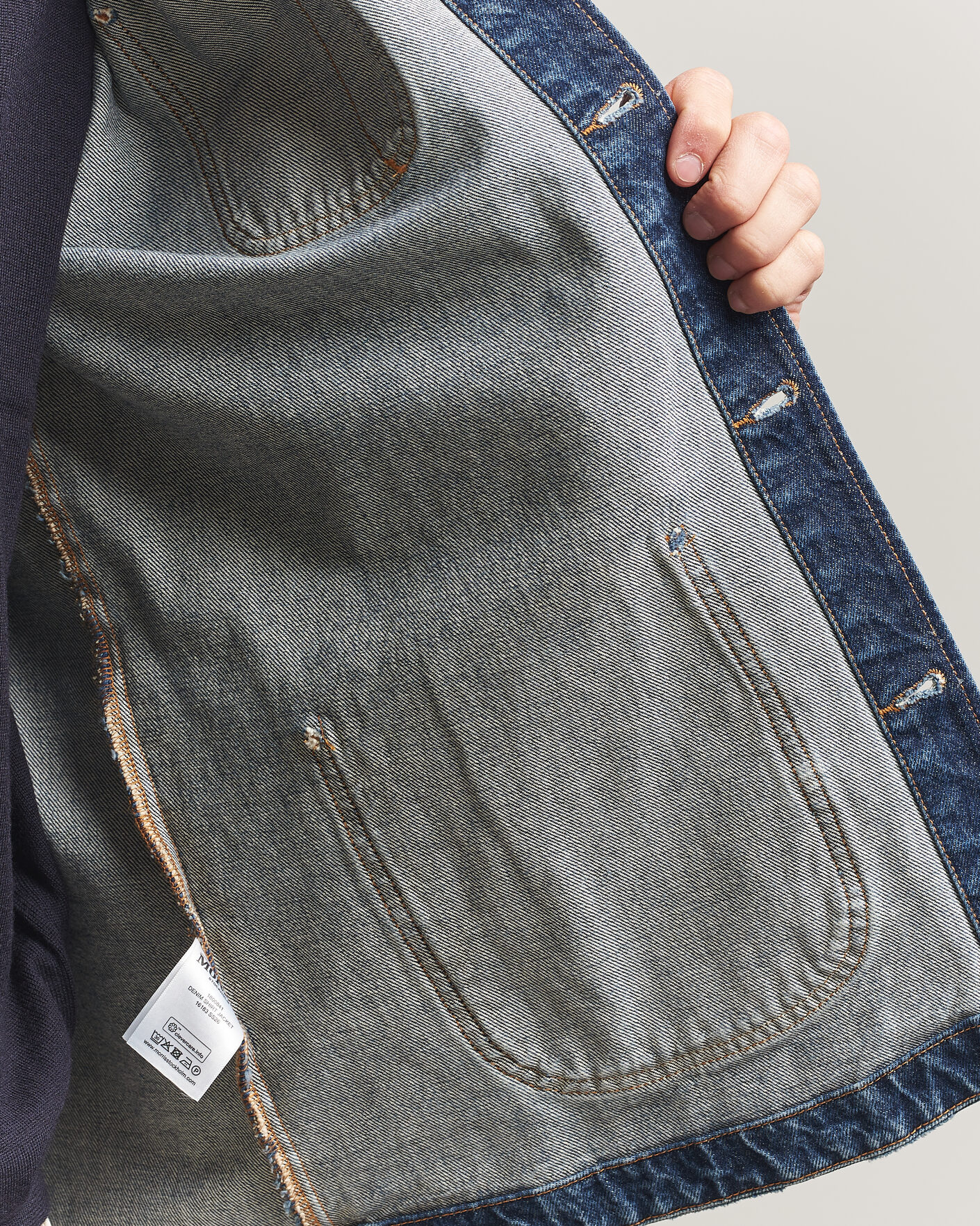 Homme | Manteaux Et Vestes | Morris | Denim Shirt Jacket Blue