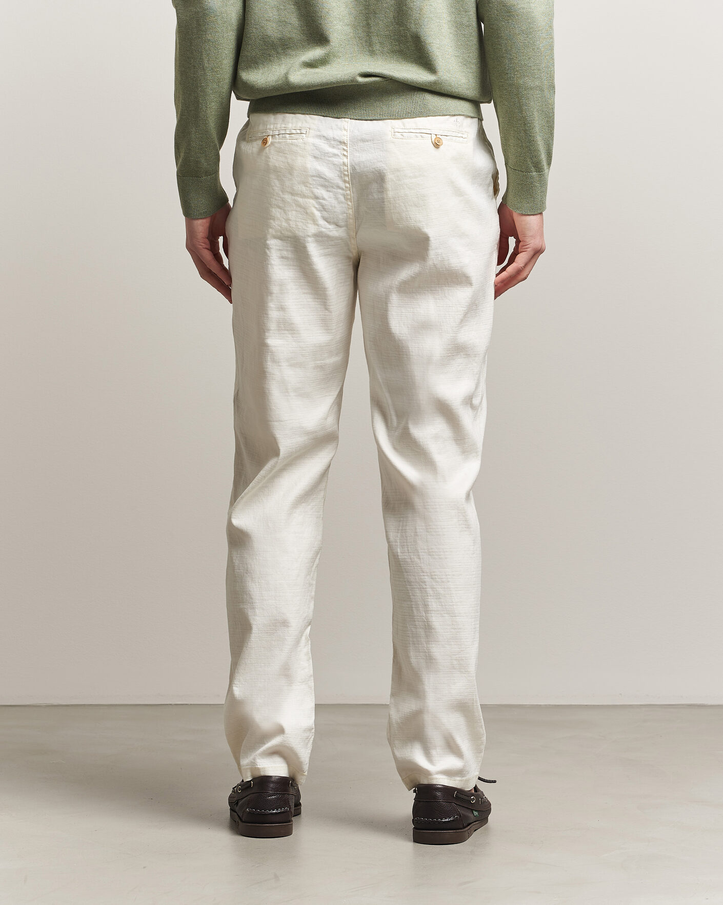Homme | Pantalons | Morris | Fenix Linen Trousers Off White