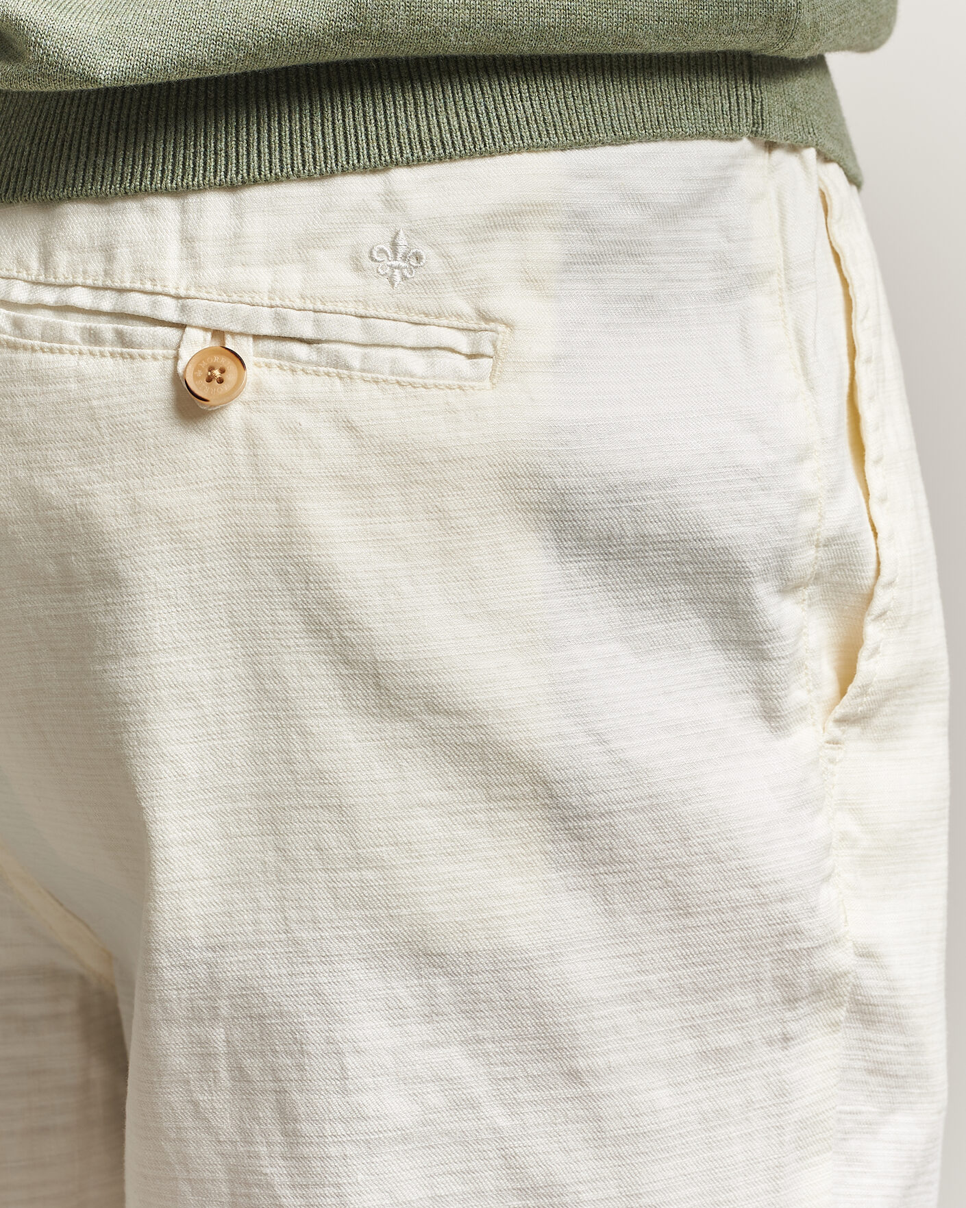 Homme | Pantalons | Morris | Fenix Linen Trousers Off White