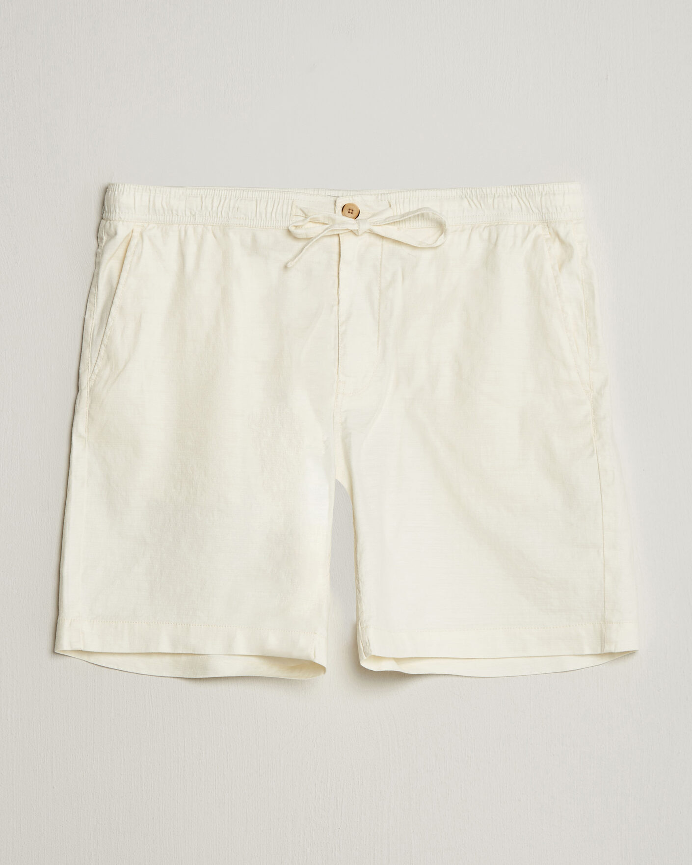 Heren | Korte broek | Morris | Fenix Linen Shorts Off White