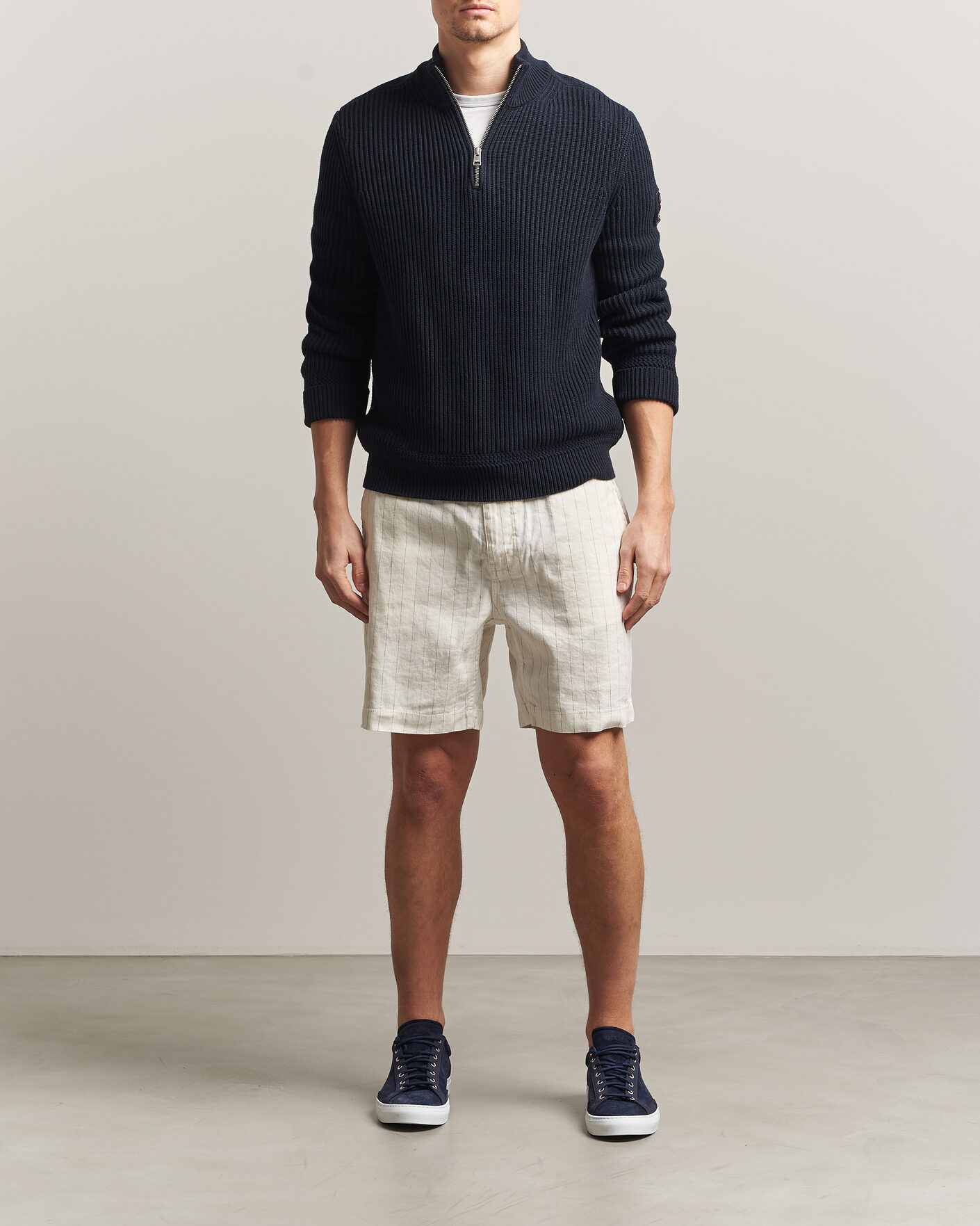 Homme | Shorts | Morris | Fenix Linen Shorts Beige