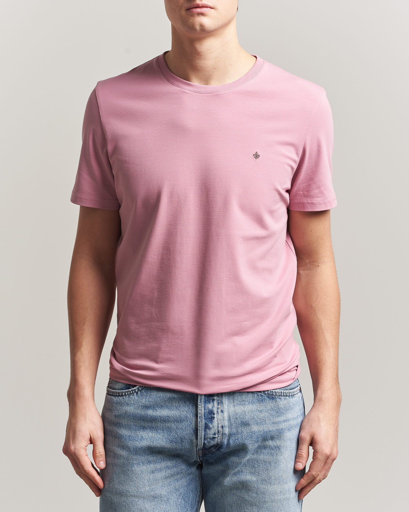 Heren | T-shirts | Morris | James T-Shirt Pink