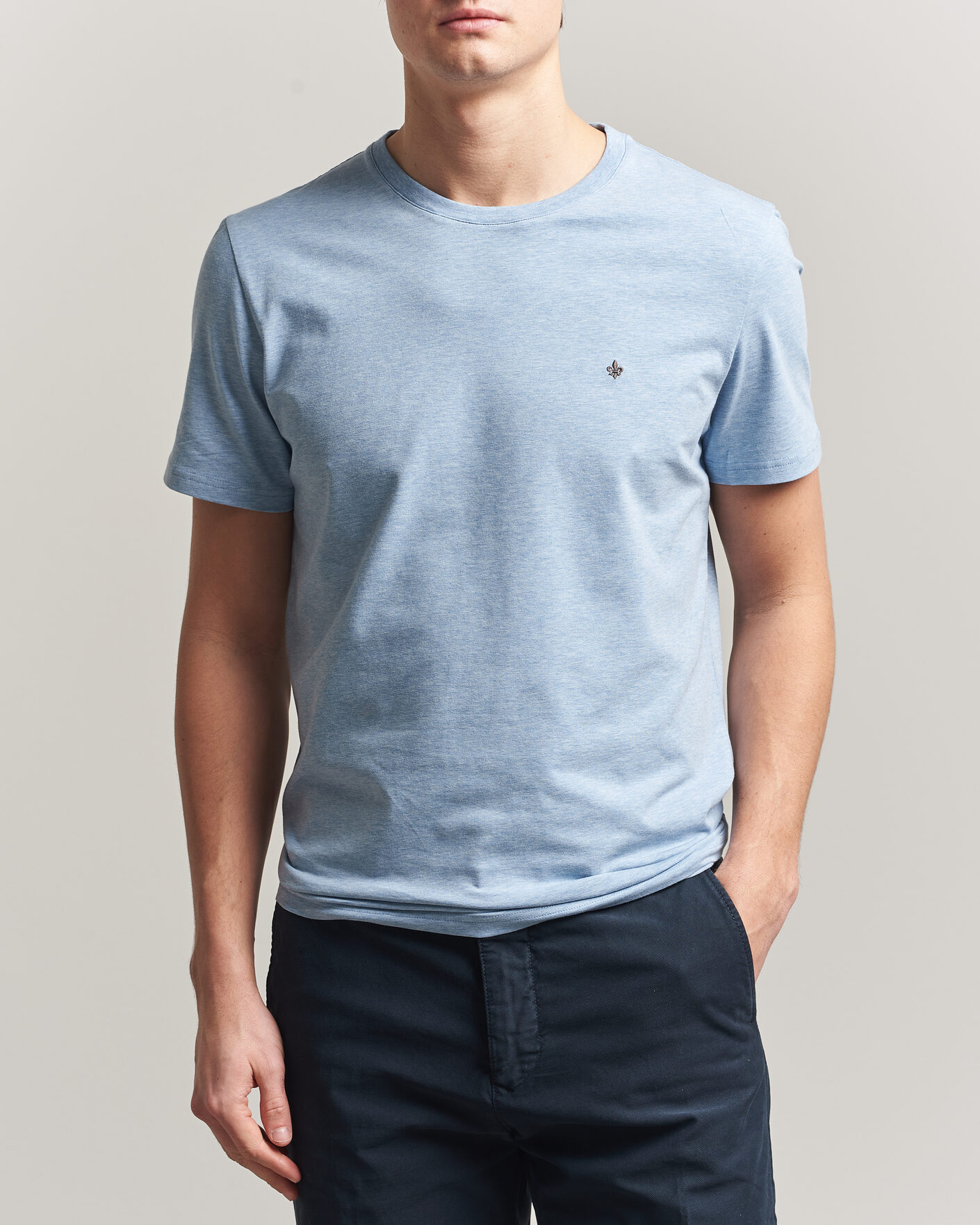 Homme | T-shirts | Morris | James T-Shirt Light Blue