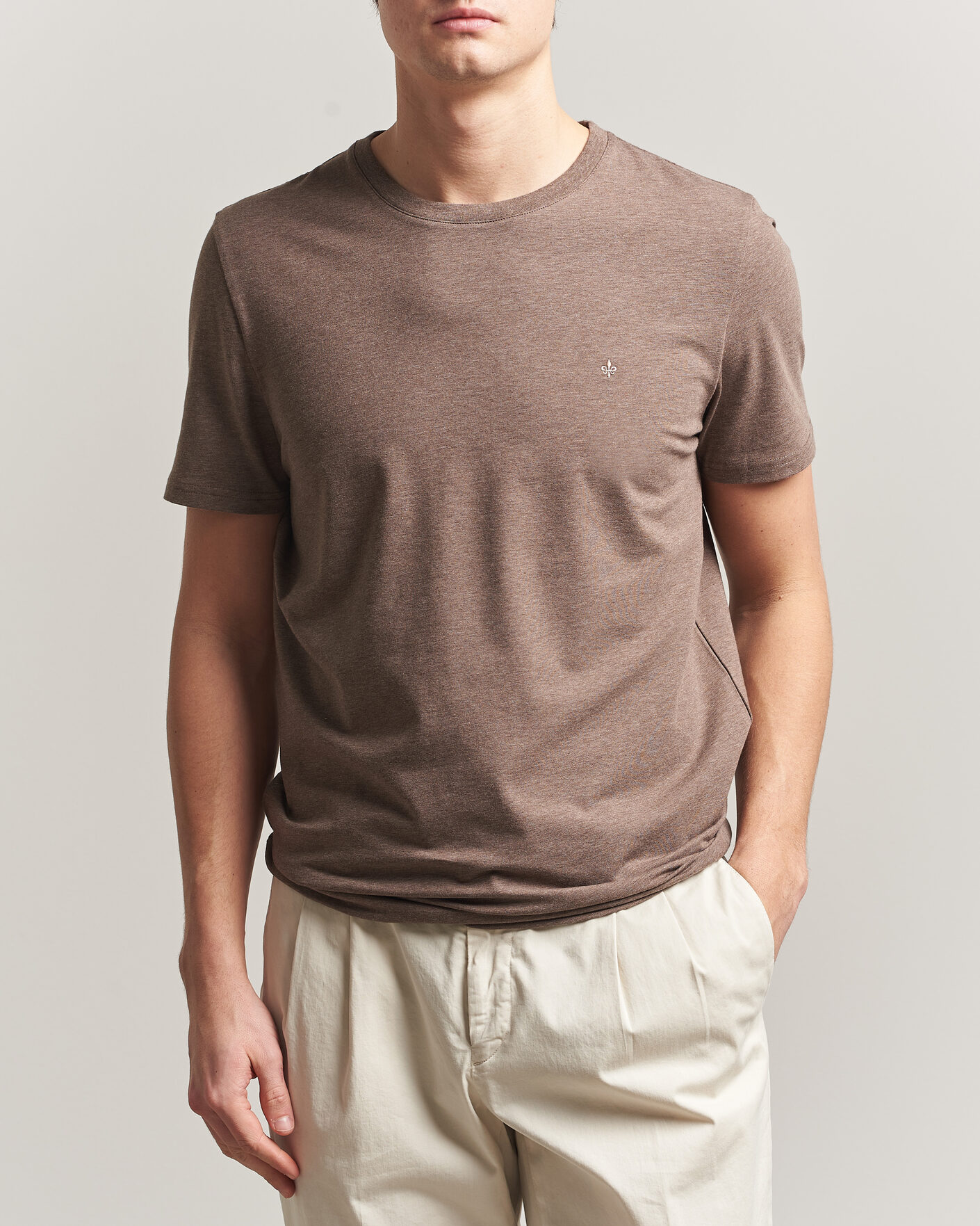 Homme | T-shirts | Morris | James T-Shirt Brown